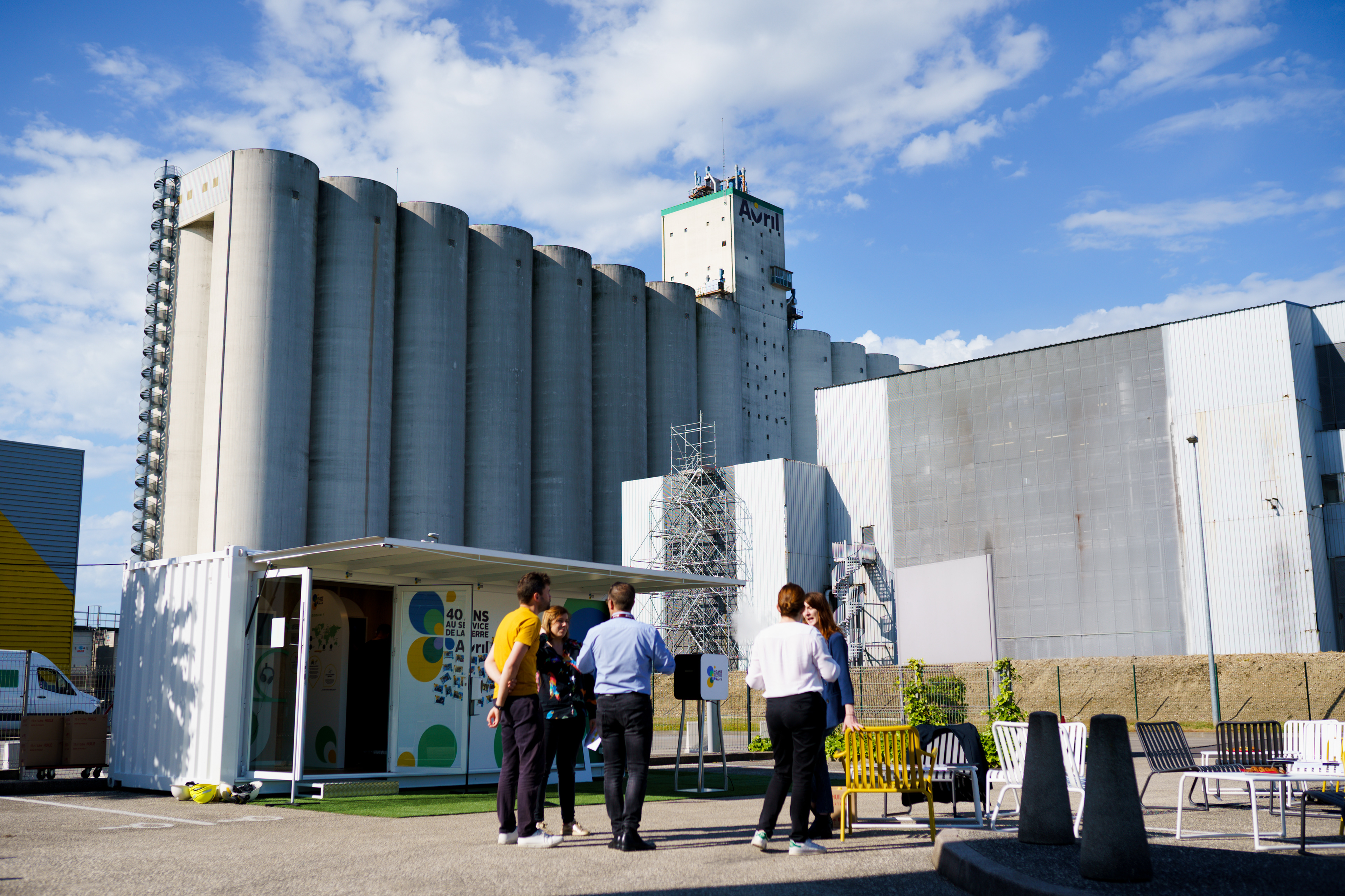 Site industriel du groupe Avril
