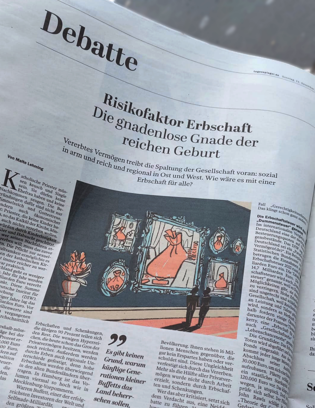 Illustration für den Tagesspiegel