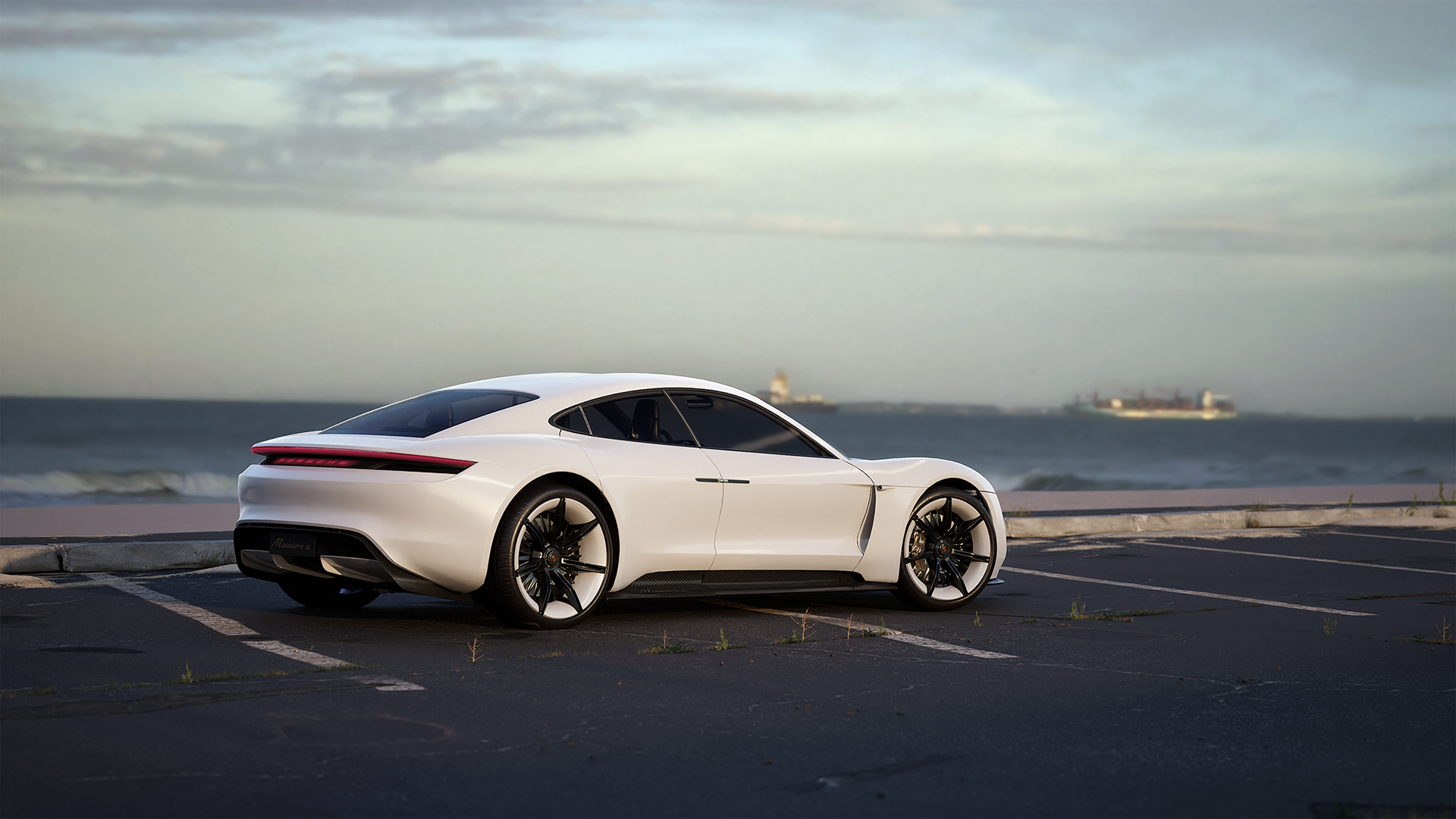 Automotive Render created with Unreal Engine (Fab Assets in Background)