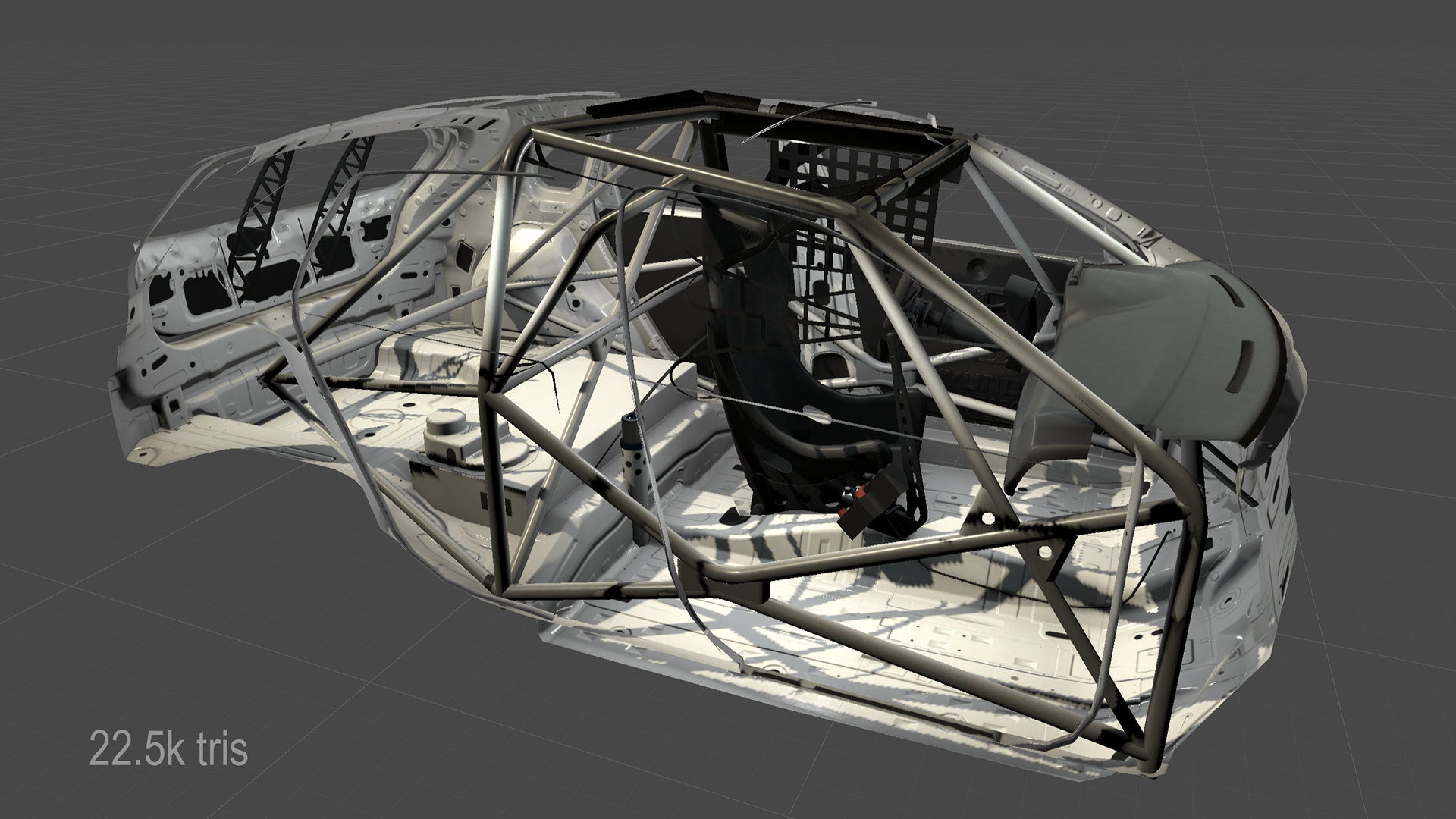 Unity Asset prepared in Maya and Substance Painter