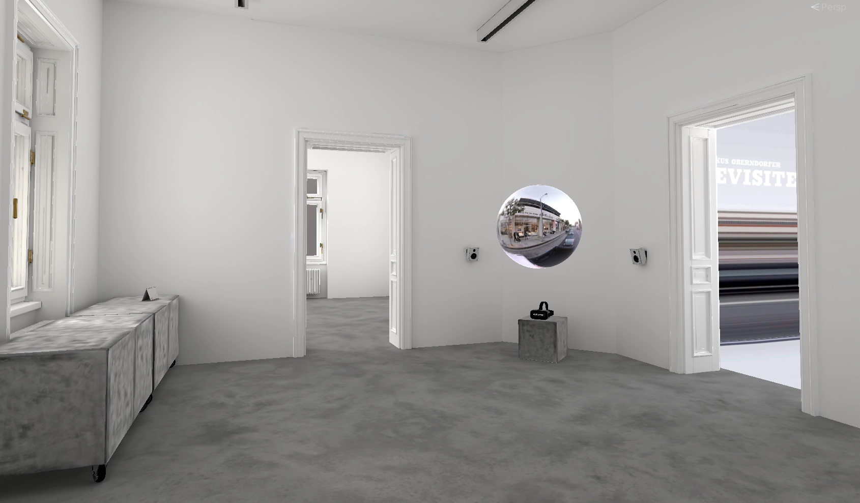 Screenshot of Virtual Gallery
