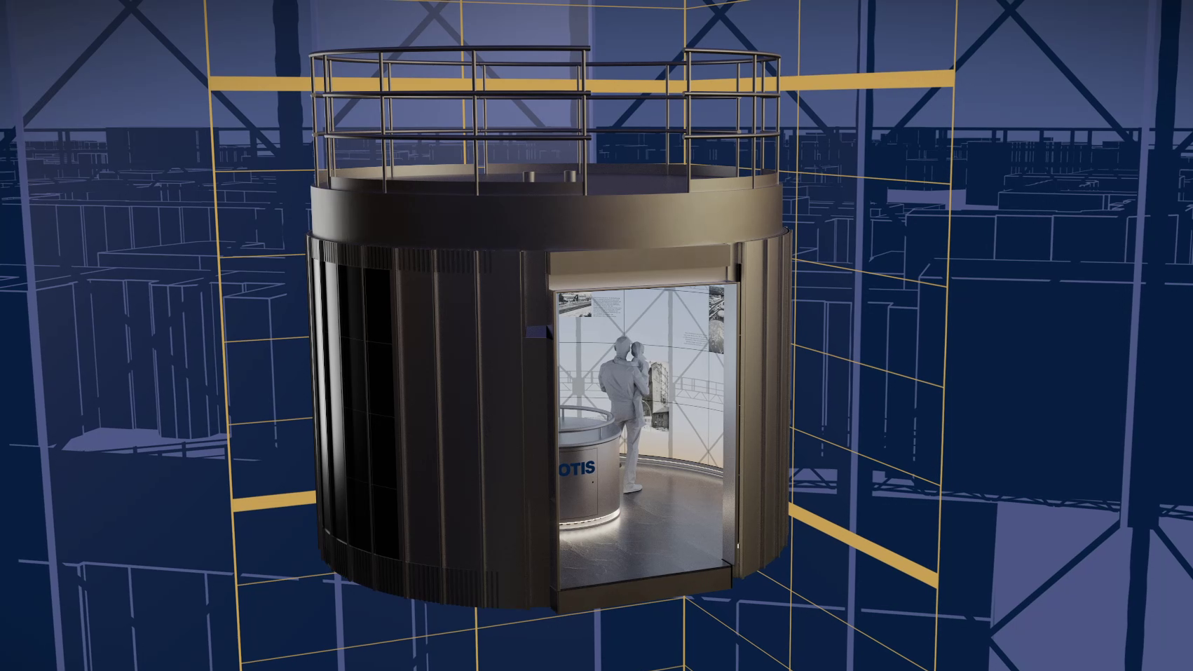 Promo spot still created with Maya, V-Ray and After Effects