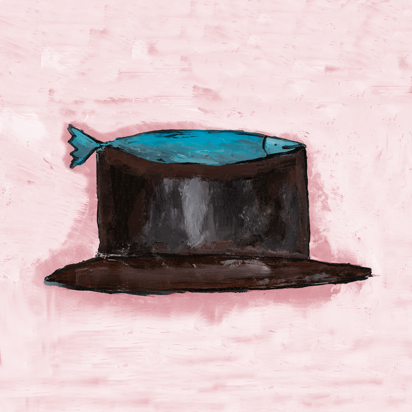 Fish Hat pink