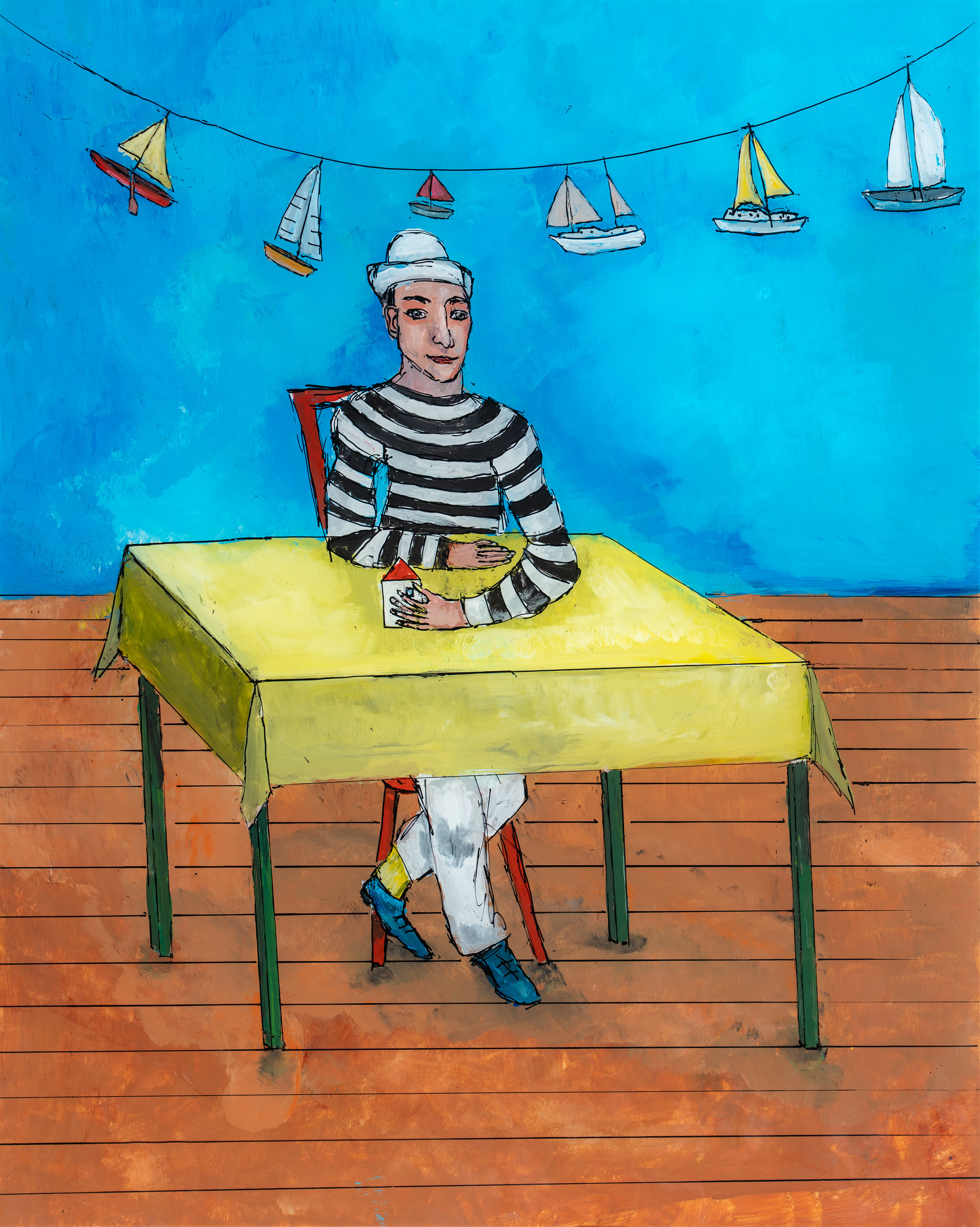 Sailor Dreams (glass print)