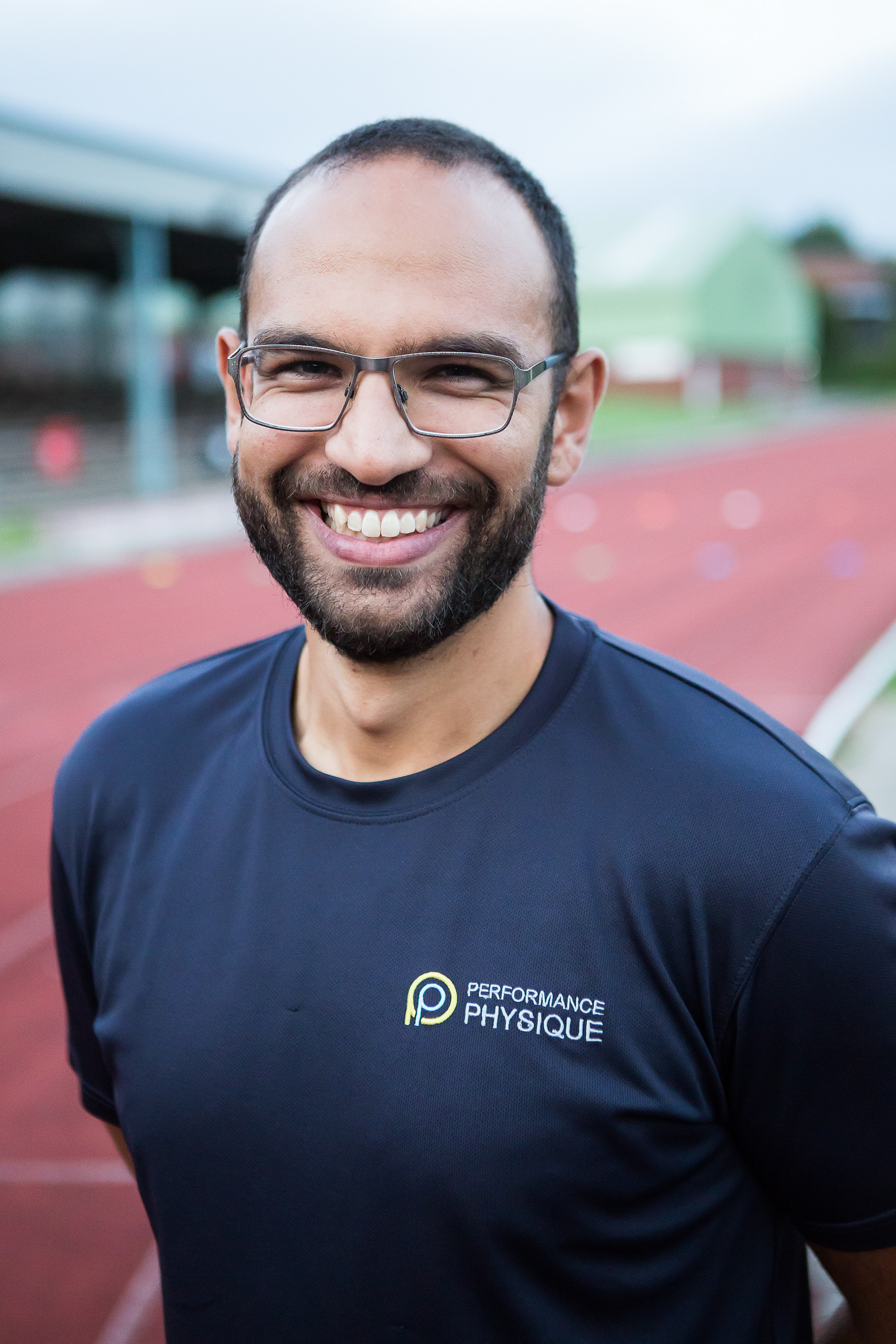 Arj the running coach smiling