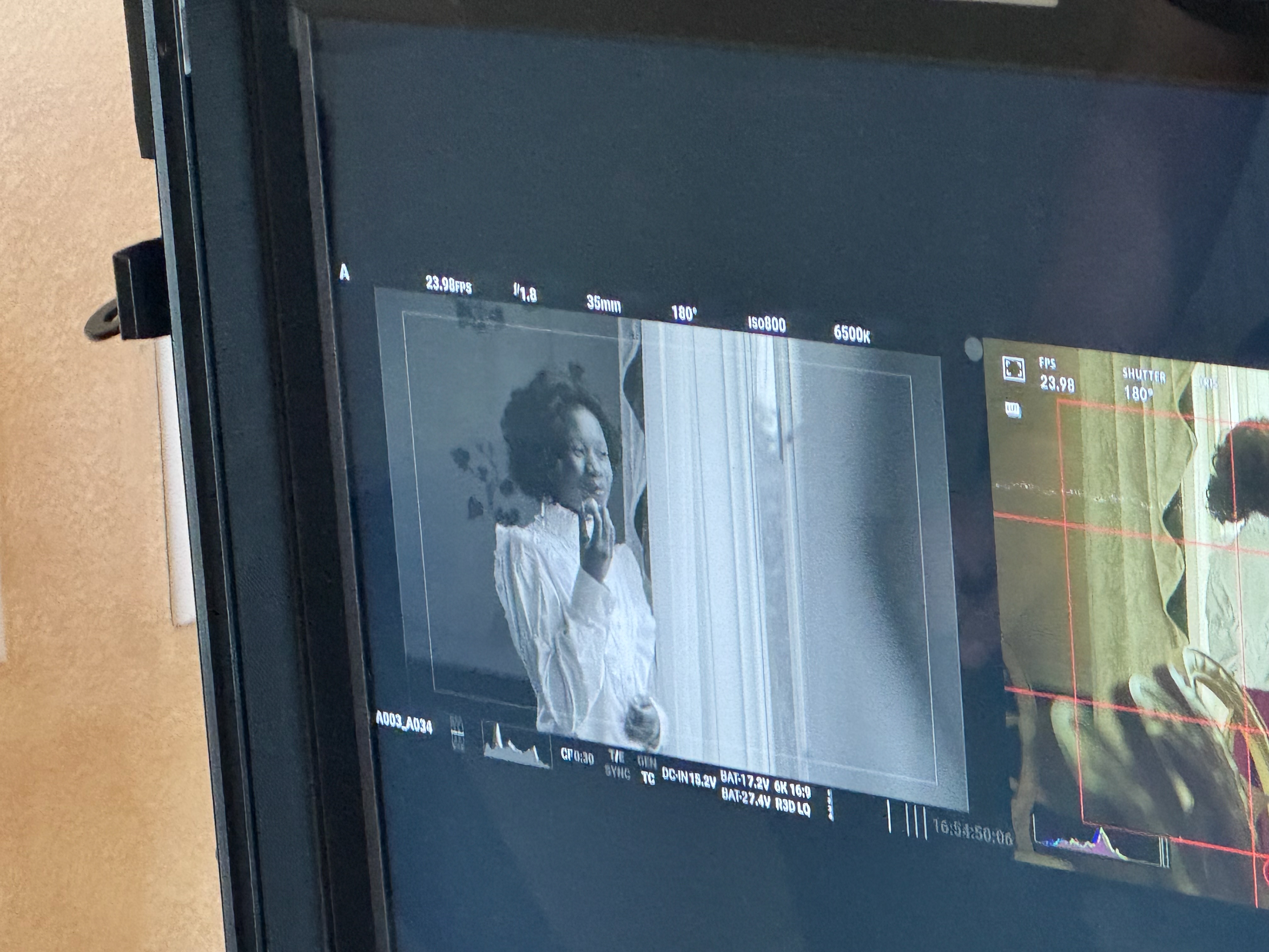 Onset photo of Jas in Little Women costume