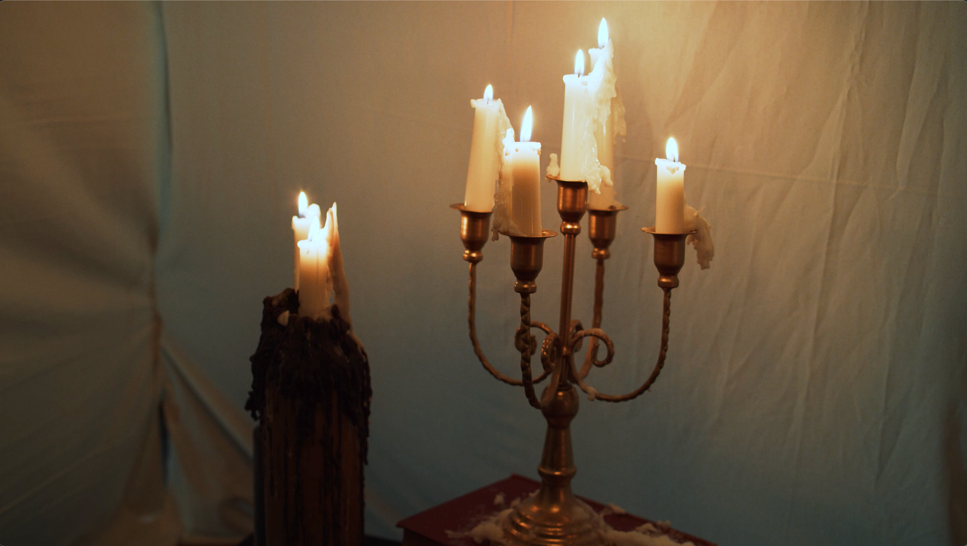 Hand made set decoration.