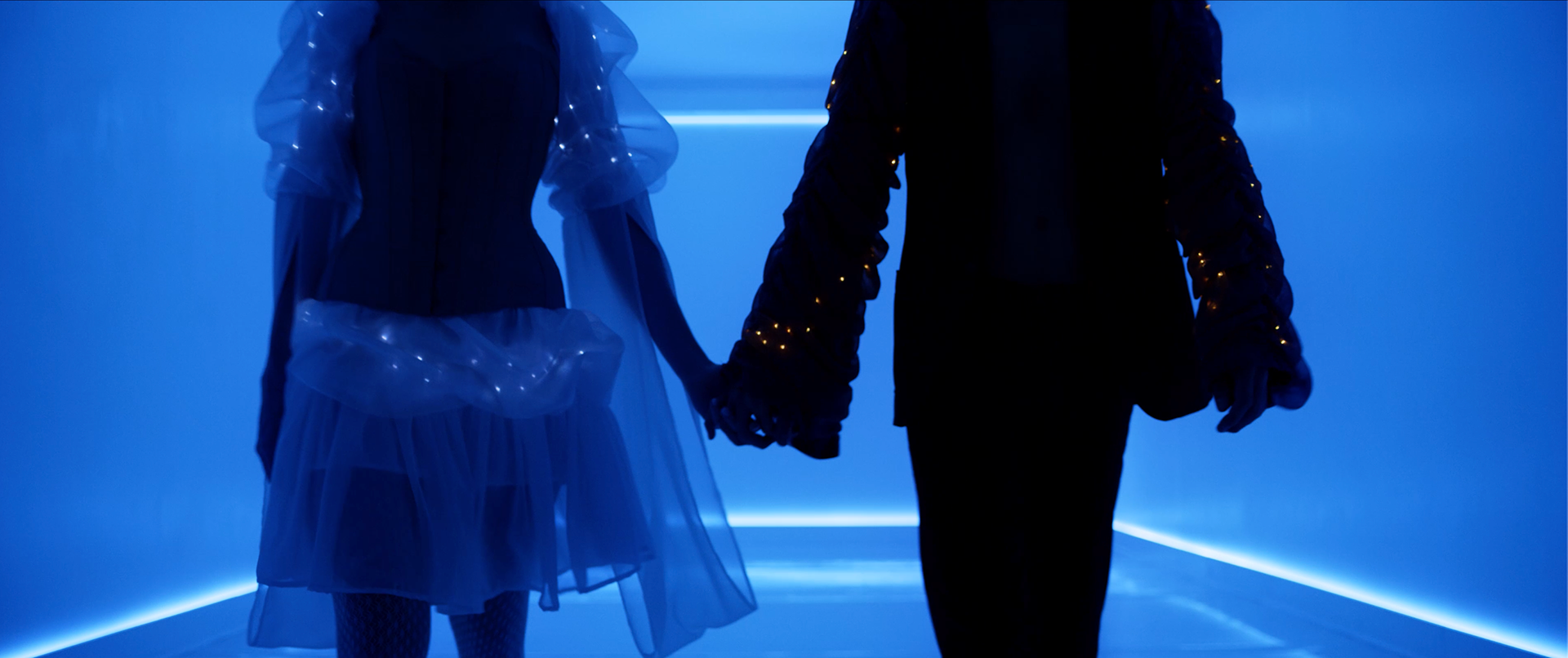 Jellyfish are seen as a symbol of faith and the ability to go with the flow. Celeste's jellyfish costume symbolizes the core message of the film. She must let go of her control in order enjoy the present moment alongside Apollo. 