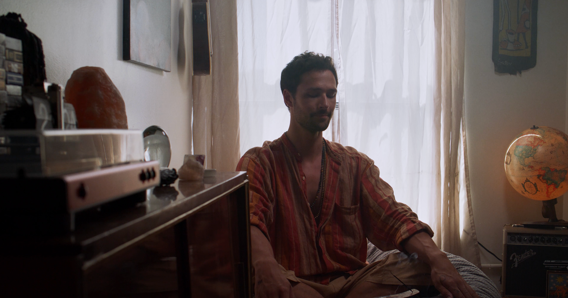 Apollo's apartment.