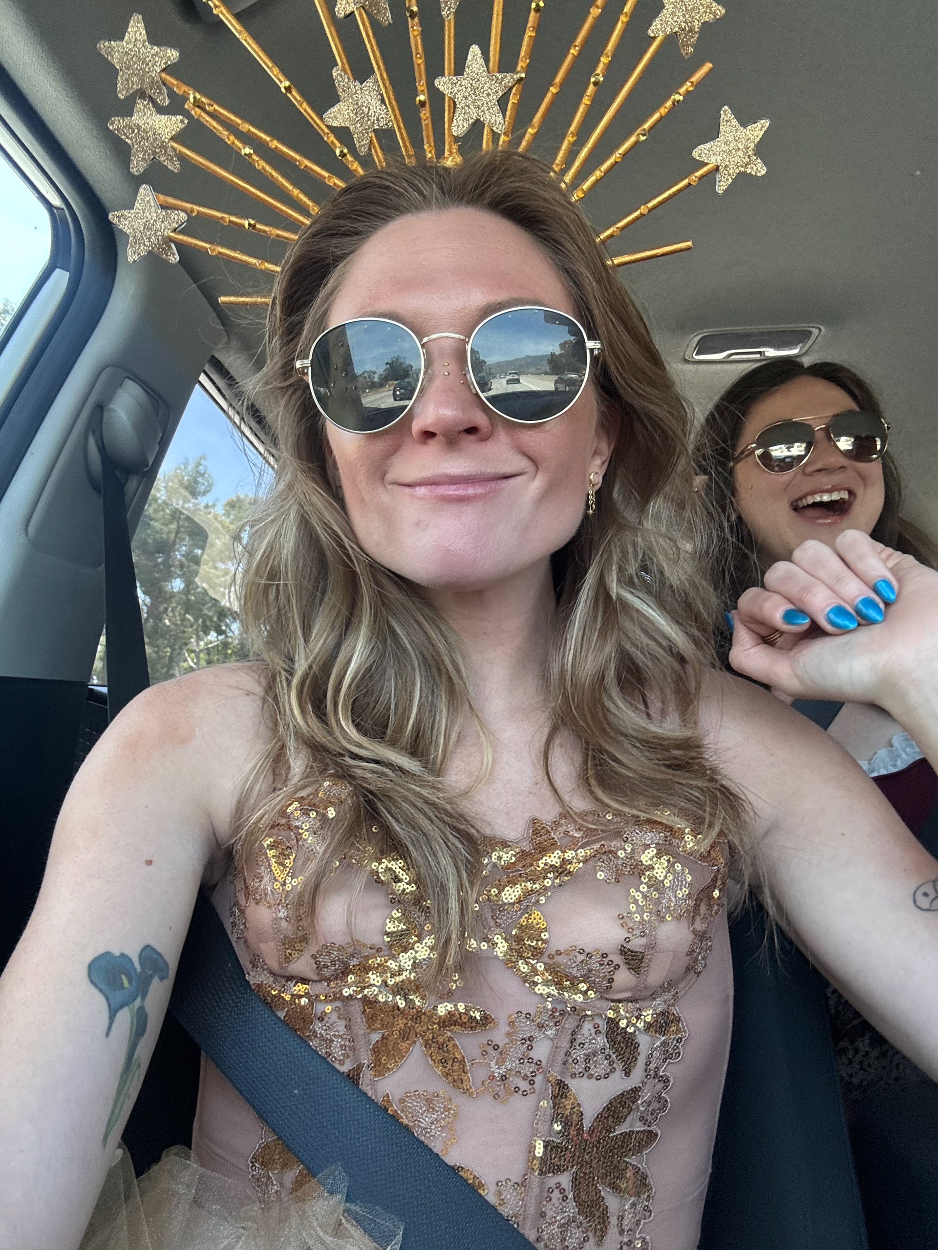 I was really proud of my star crown!