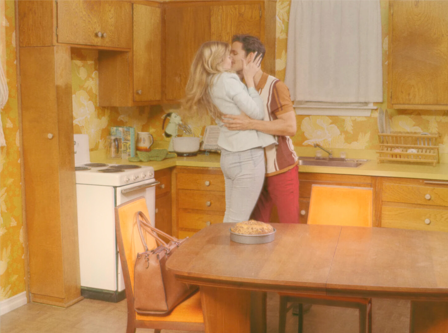 Celeste's bag on the chair is the same bag she uses in the previous rom com genre.