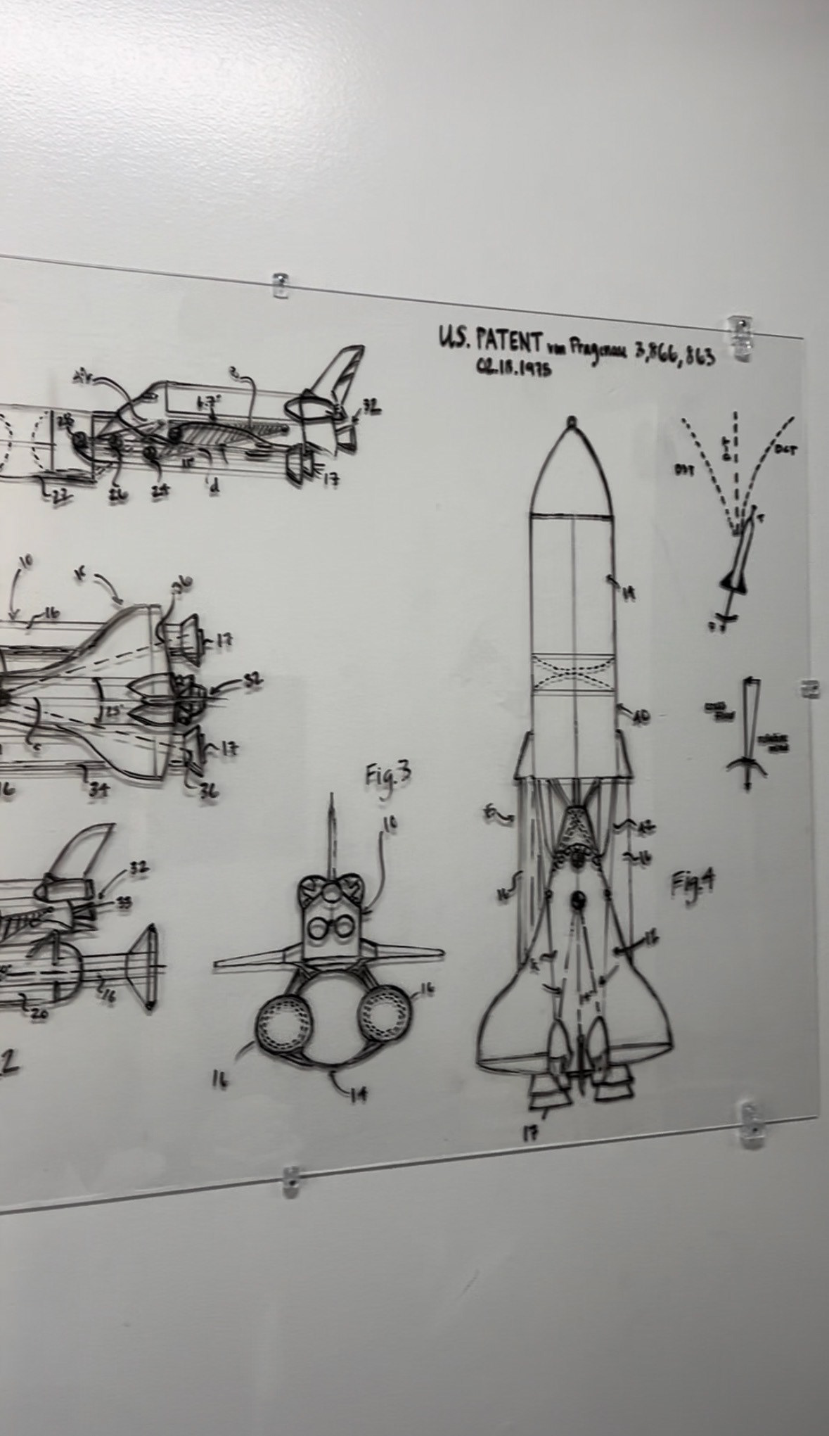 I sketched these drawings for her work space.