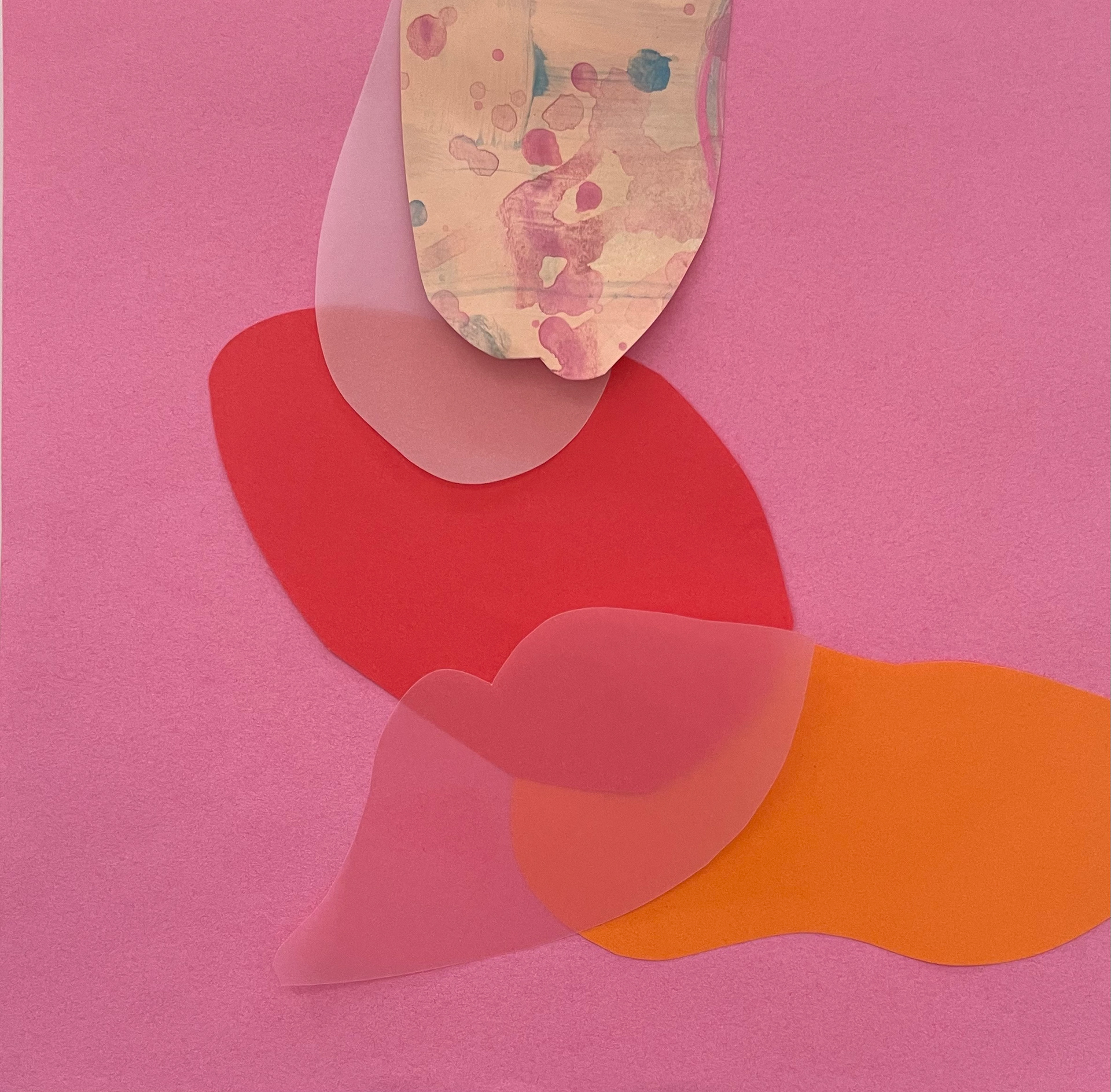 sens_2  20x20  paper on paper + acrylic