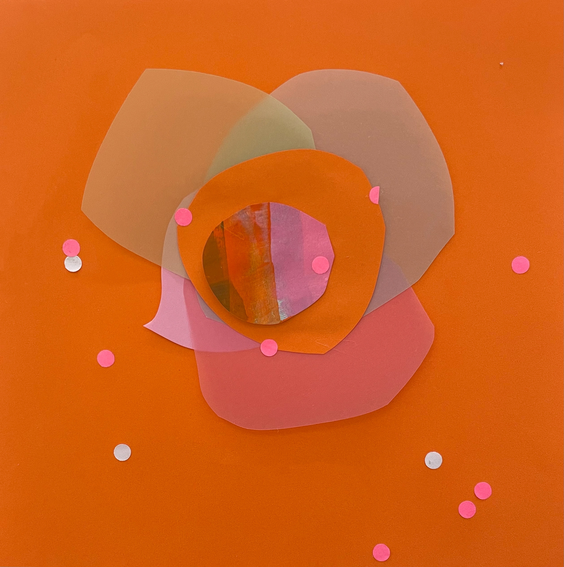 sens_3  20x20  paper on paper + acrylic