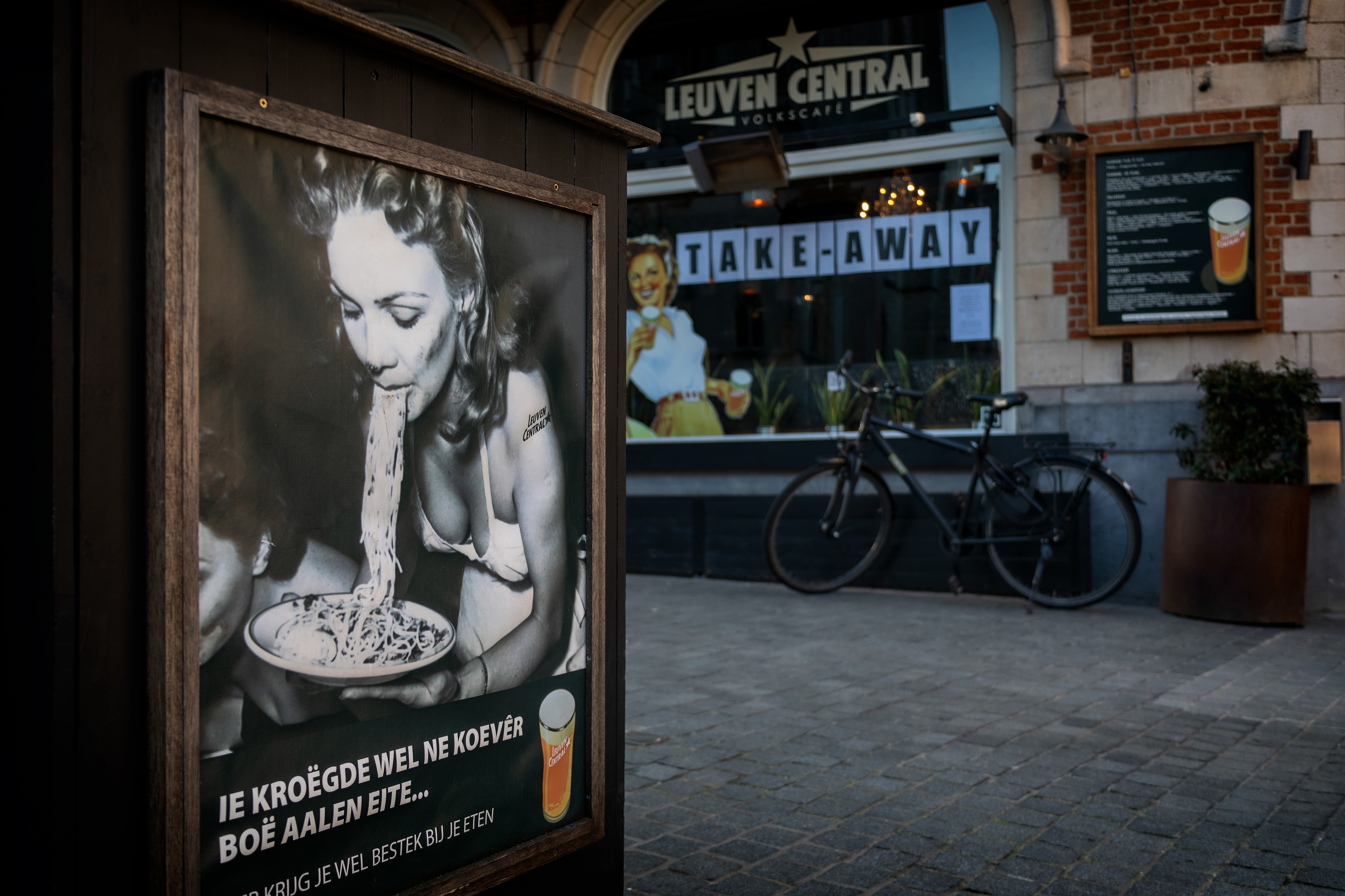 Caffe in Leuven (B)