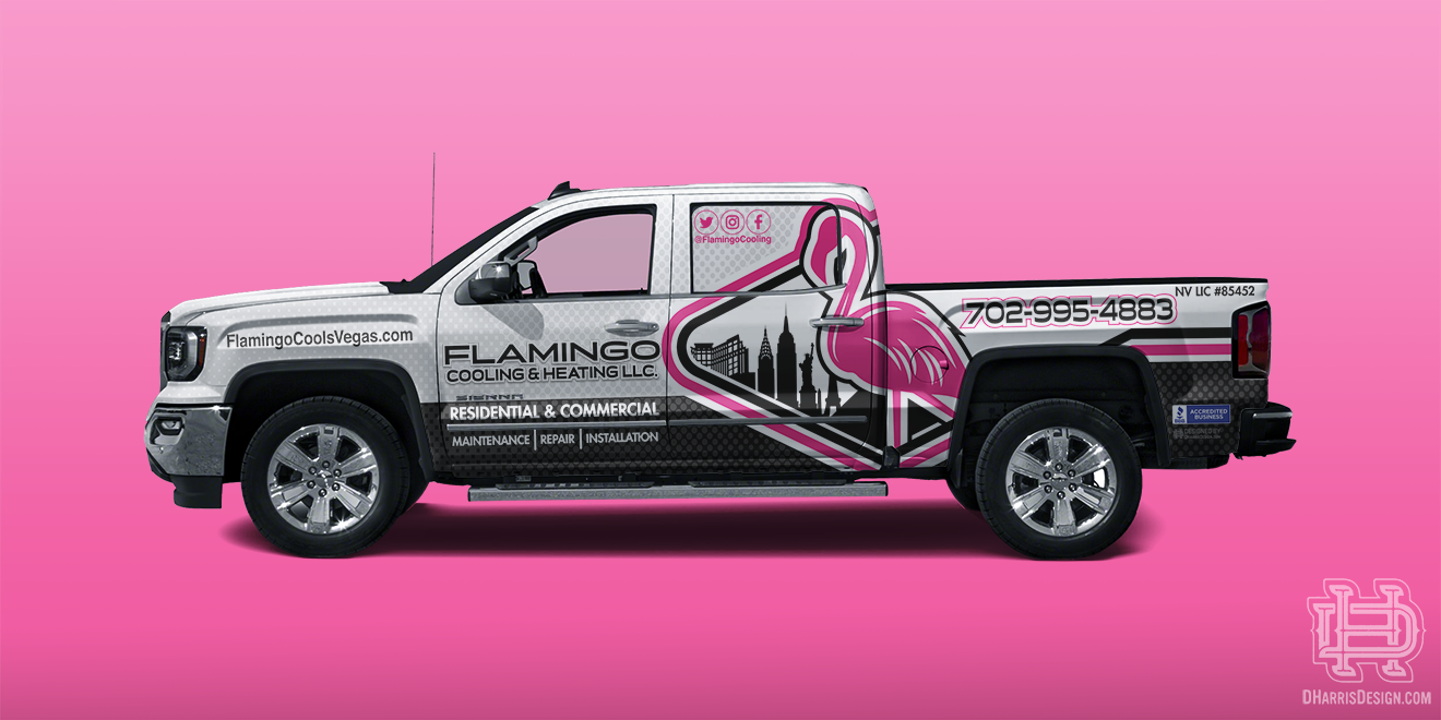 Truck Wrap - Design & Mockup