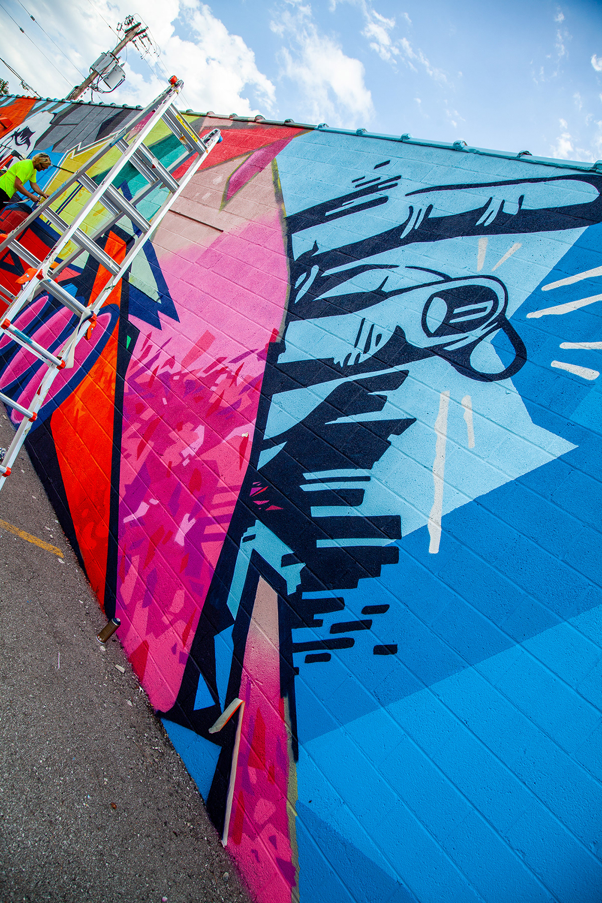 Sike Style Industries - Community America Credit Union mural