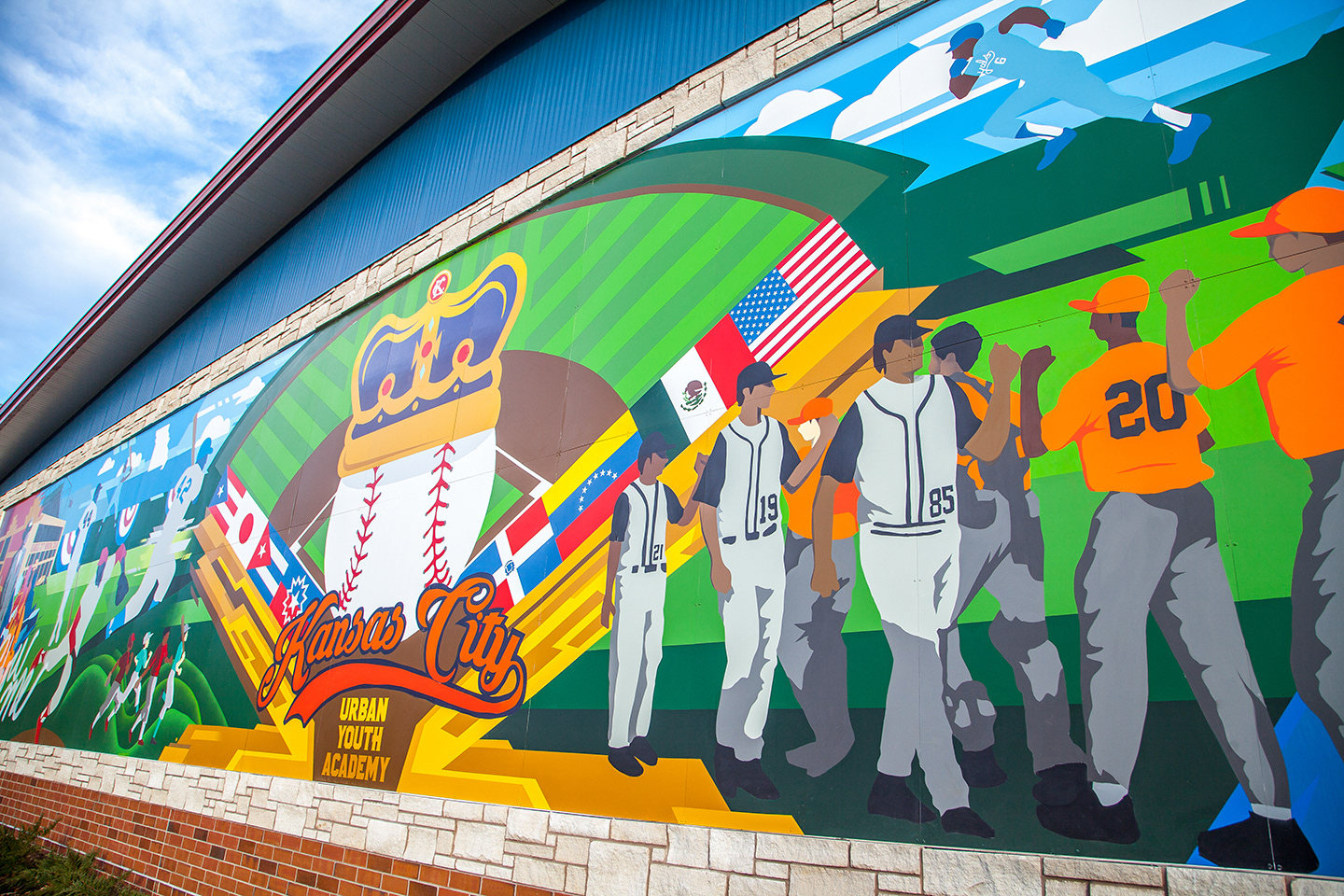 Airika took some photos of the Kansas City MLB Urban Youth Academy and the  view of downtown yesterday : r/kansascity