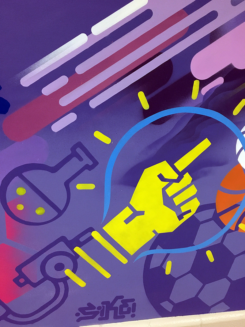 Sike Style Industries Nashua "Cool Star" Mural