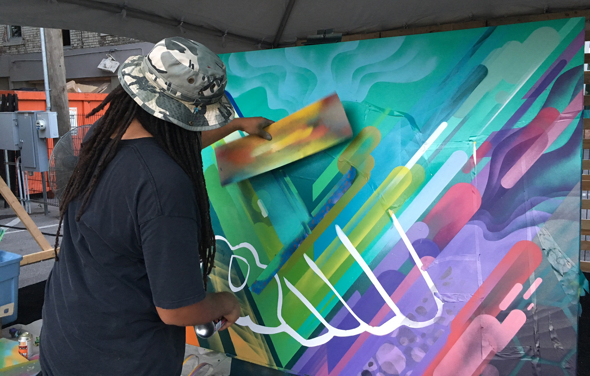 Live painting