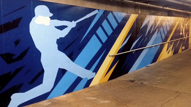 Kauffman Stadium Mural