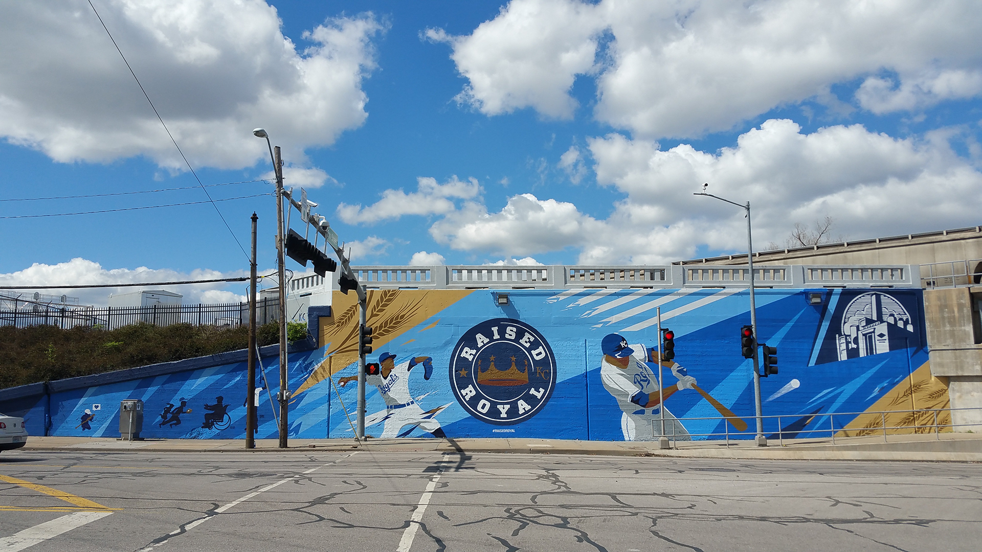 Kauffman Stadium Mural