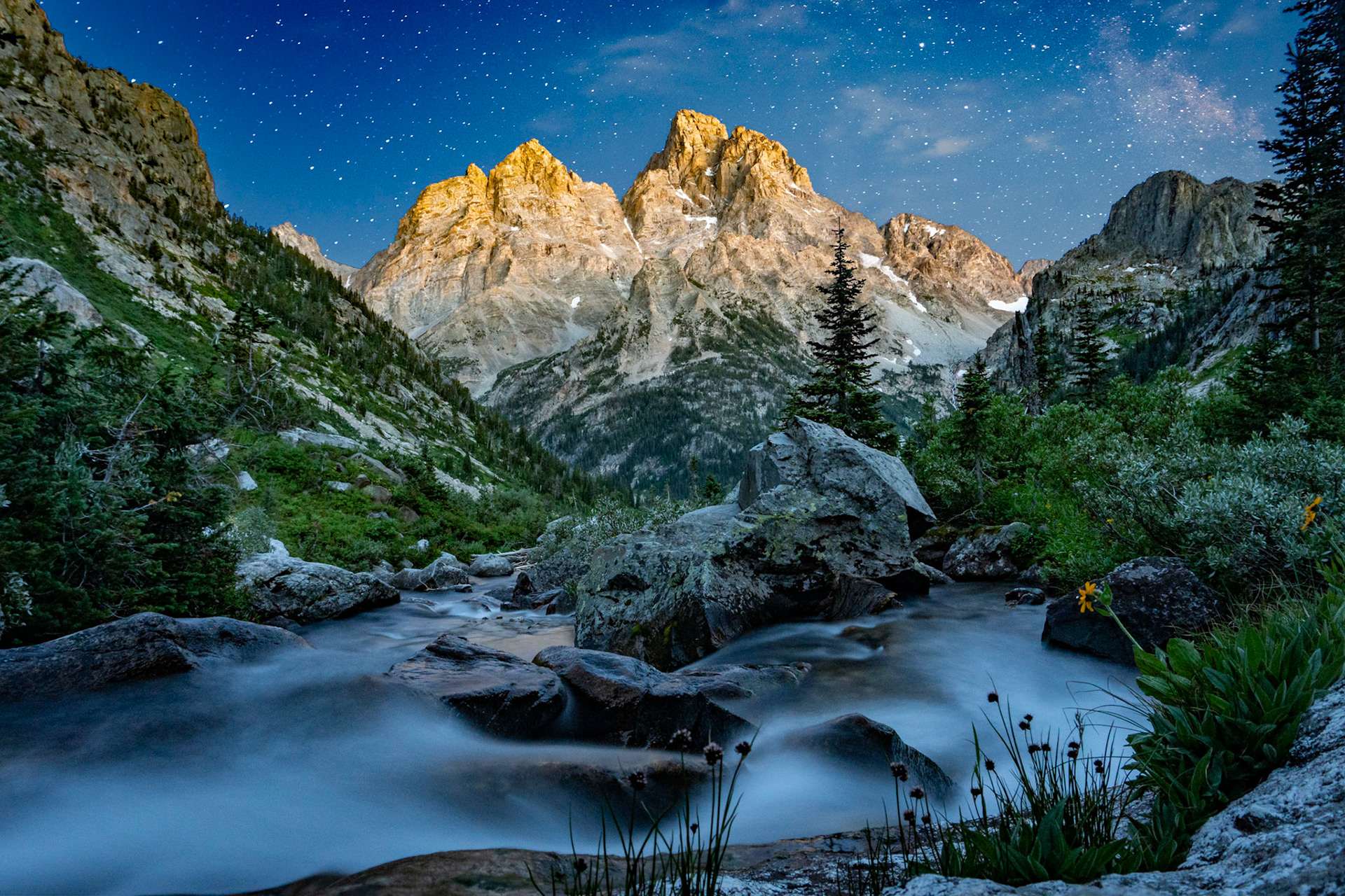 Cascade Creek Twilight