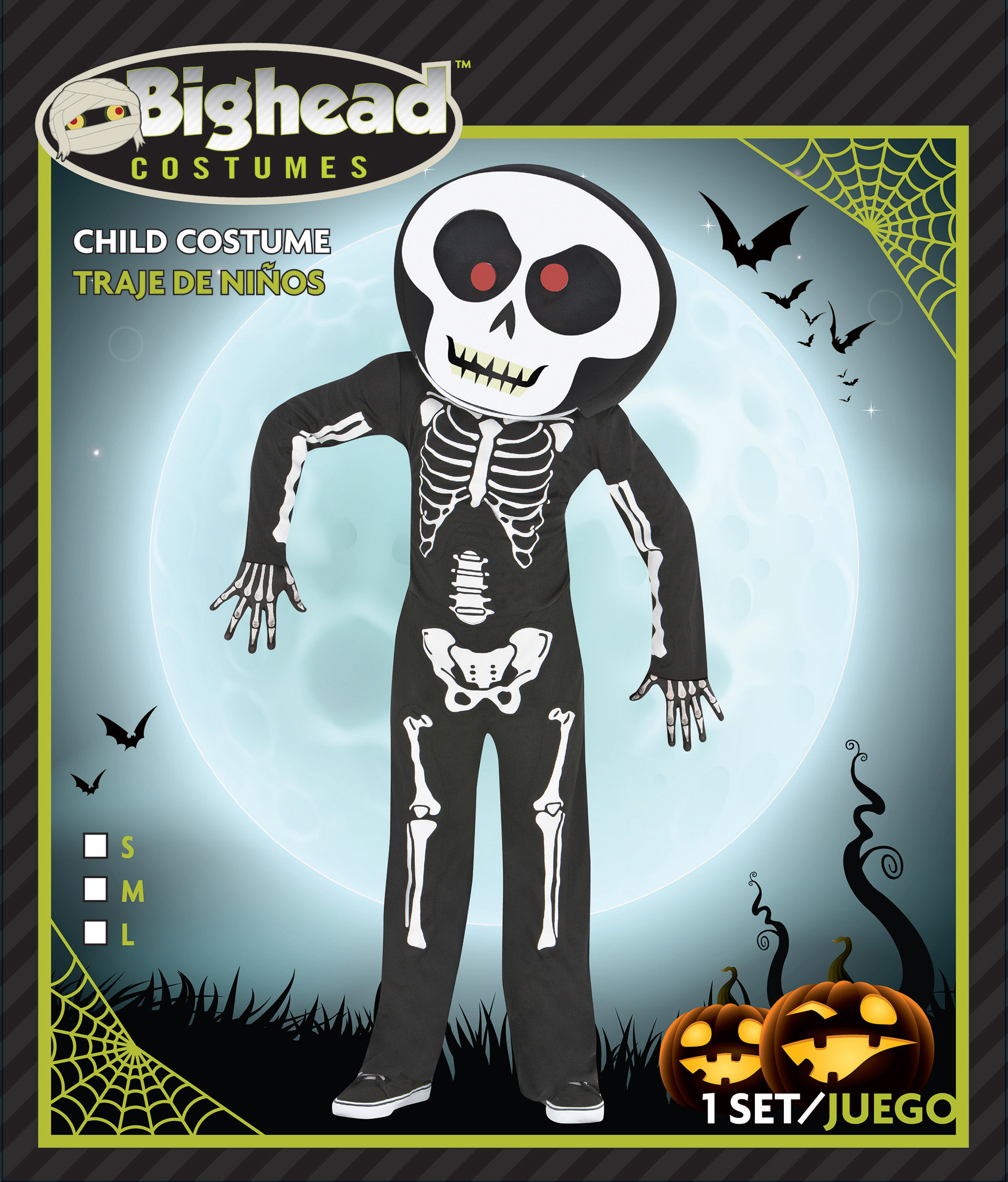 Halloween Costumes. Poly Bag Insert.
