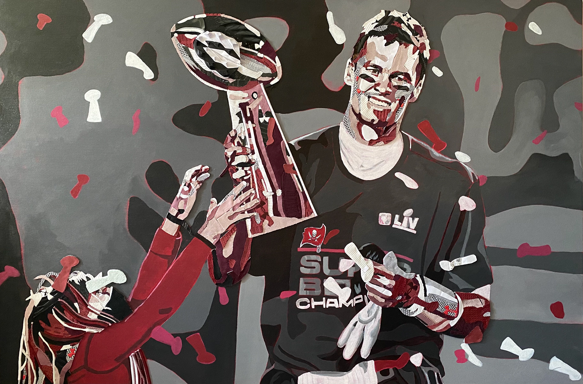 HD Tom Brady Red, White, And Black Wallpaper by NReguinGraphicDesign on  DeviantArt