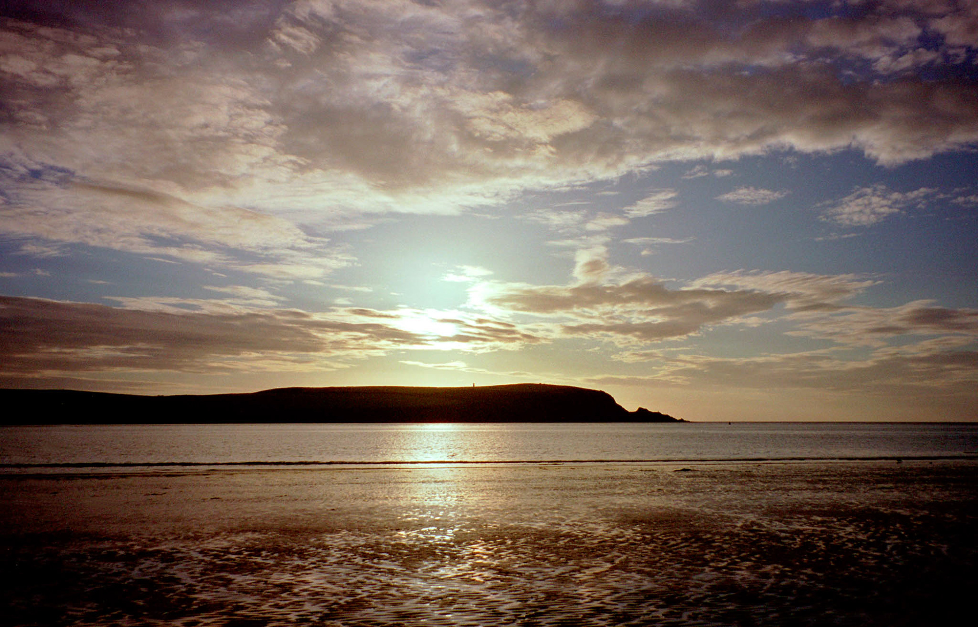 CAMEL ESTUARY SILHOUETTE. An original photograph by Chris Rose. Image size: 29cm x 44cm. For Sale: £18