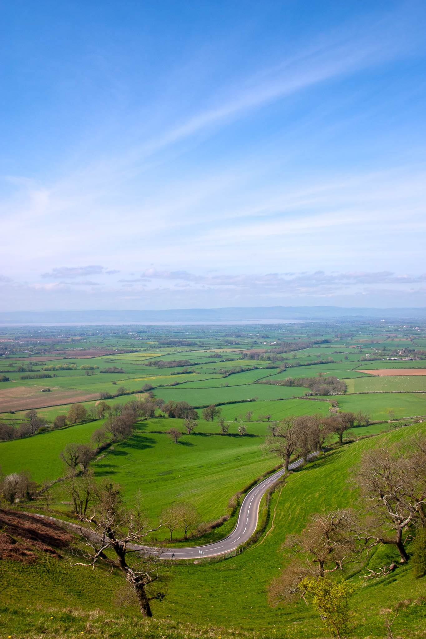 WINDING ROAD An original photograph by Chris Rose. Image size: 39cm x 25cm. Mount size: 50cm x 40cm. FOR SALE £29