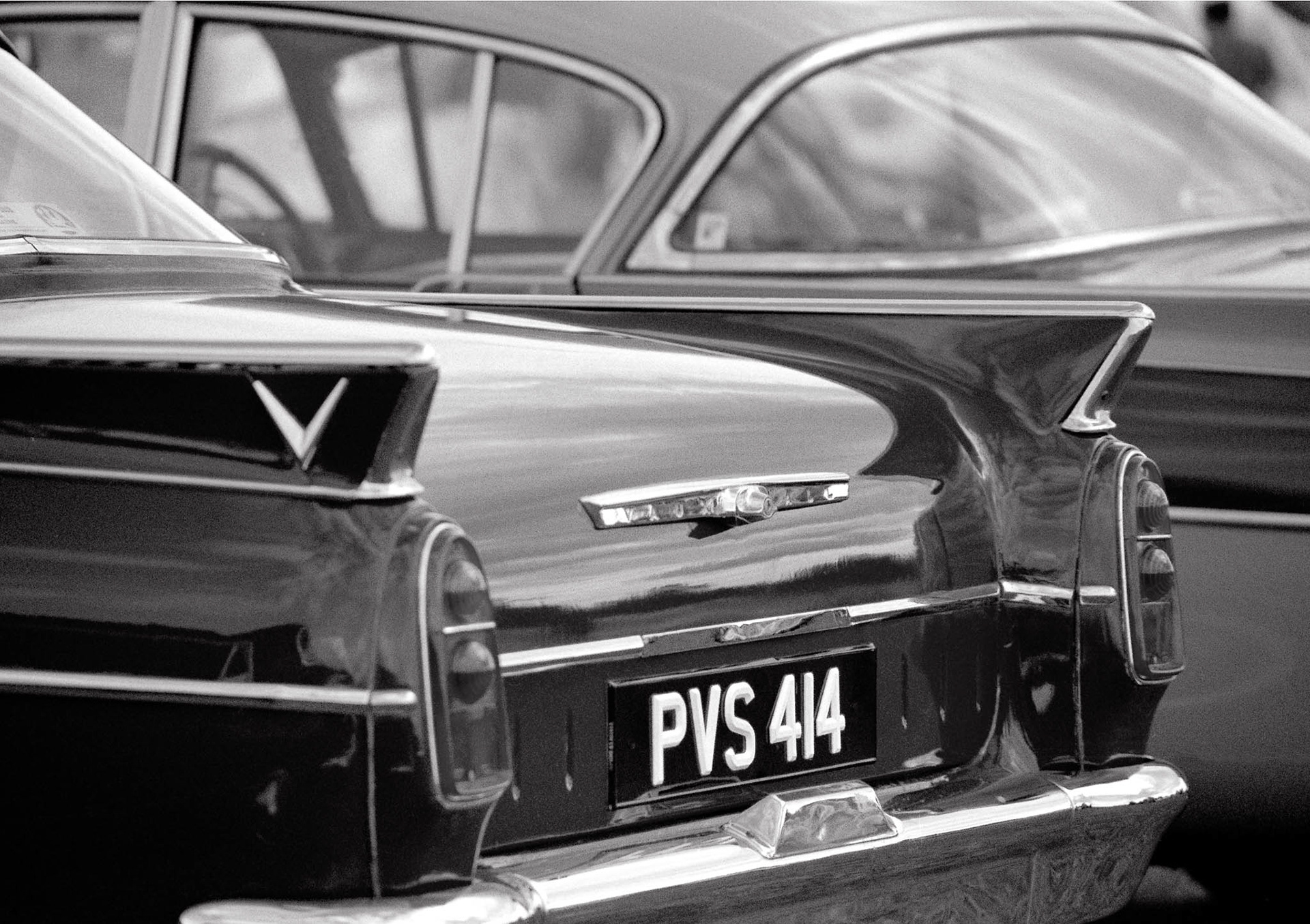 V FOR VAUXHALL. An original photograph by Chris Rose. Image size: 20cm x 29cm. Mount size: 30cm x 40cm. FOR SALE £19.