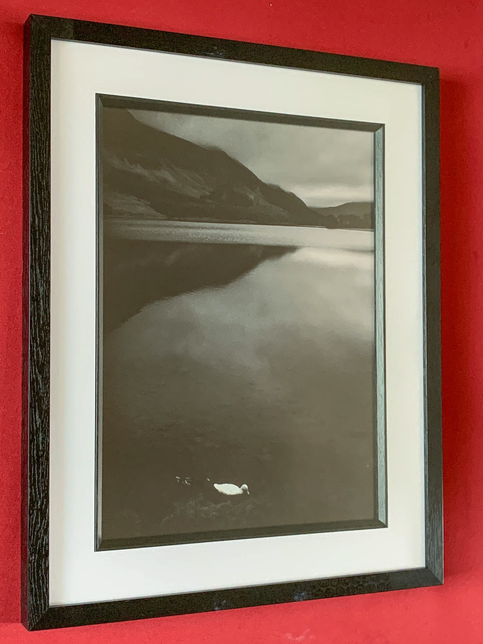 BUTTERMERE AFTER RAIN. An original photograph by Chris Rose. Image size: 39cm x 29cm. Frame size: 53cm x 43cm. FOR SALE £70