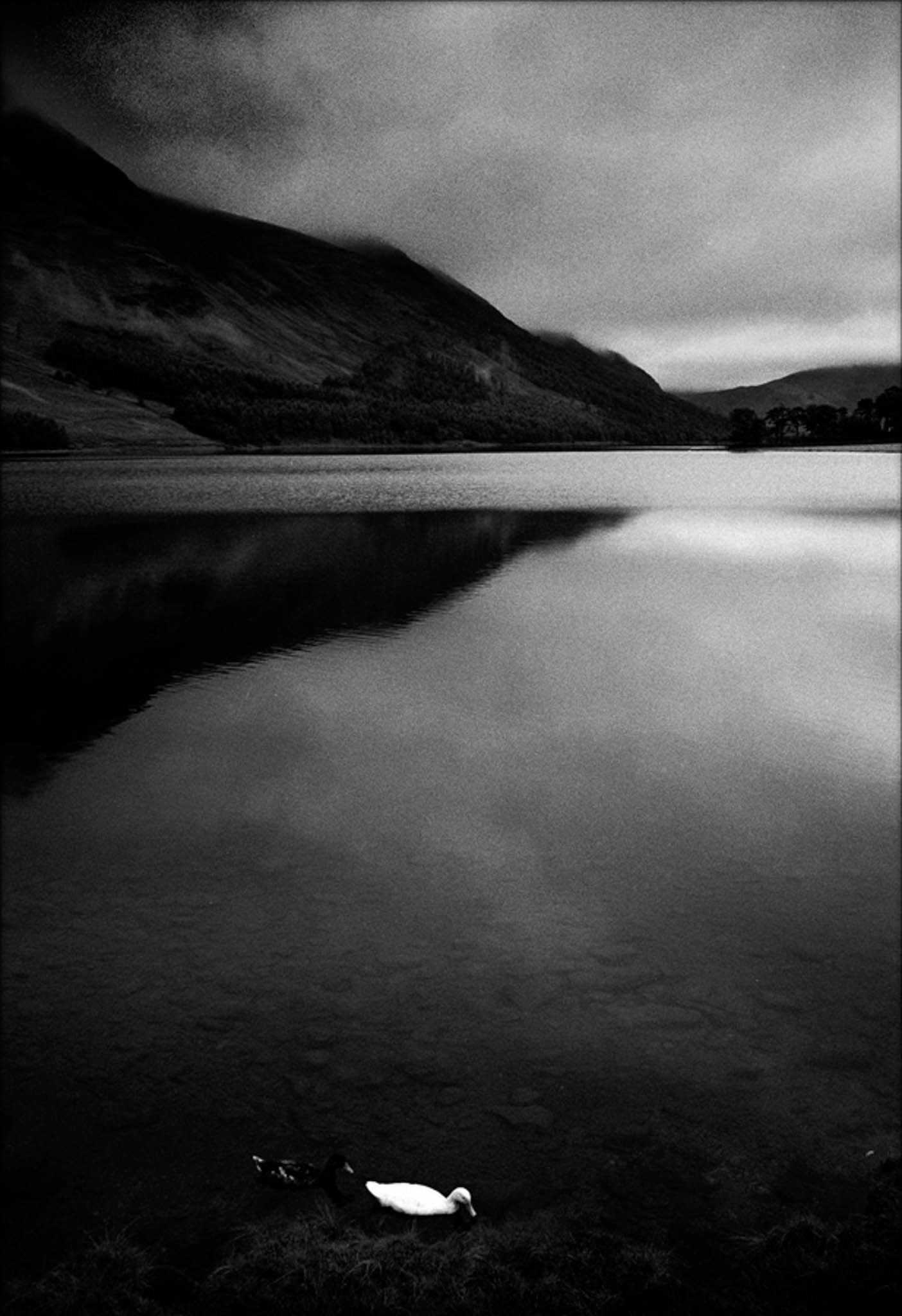 BUTTERMERE AFTER RAIN. An original photograph by Chris Rose. Image size: 39cm x 29cm. Frame size: 53cm x 43cm. FOR SALE £70