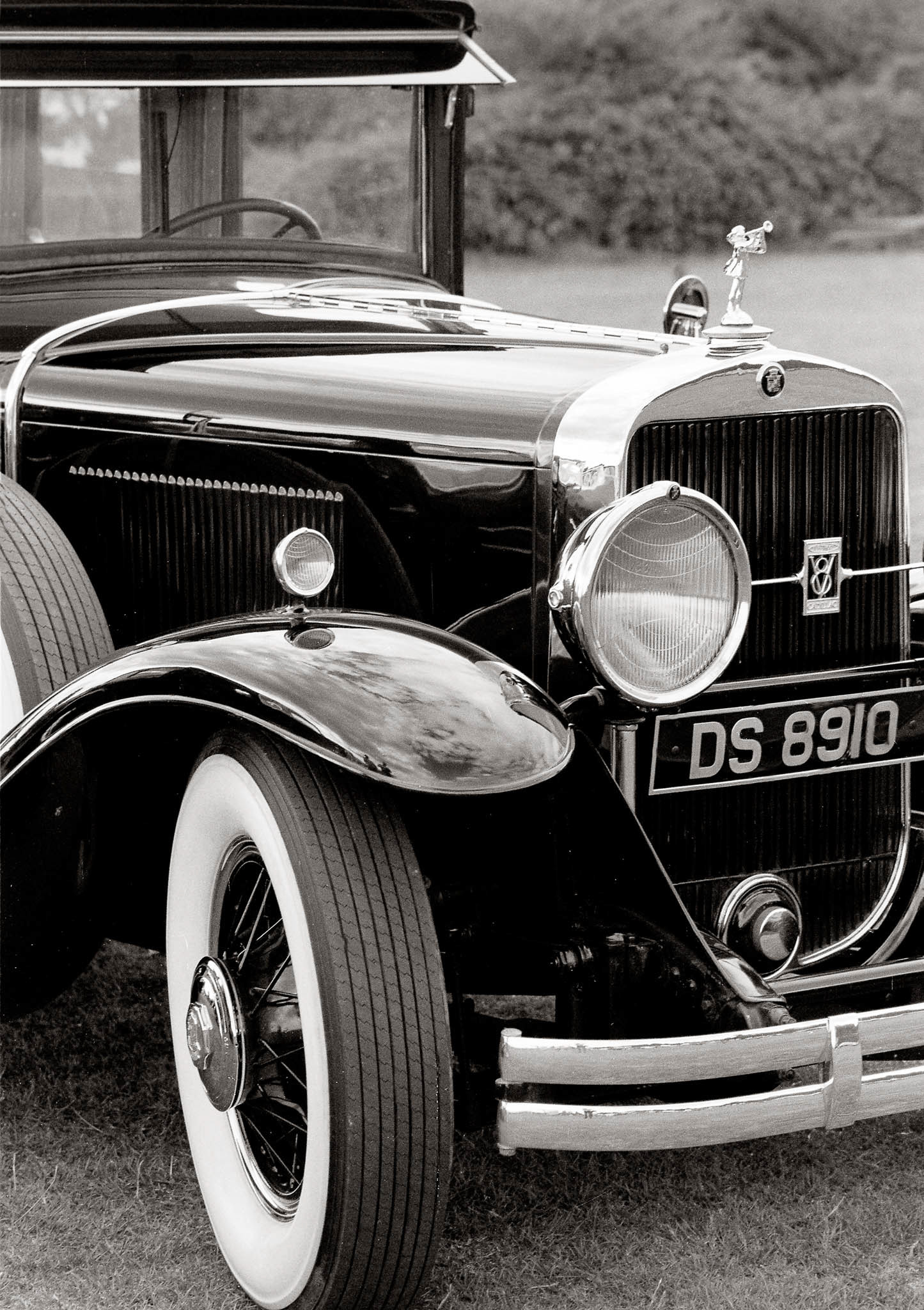 CADILLAC V8. An original photograph by Chris Rose. Image size: 29cm x 20cm. Mount size: 40cm x 30cm. FOR SALE £19.