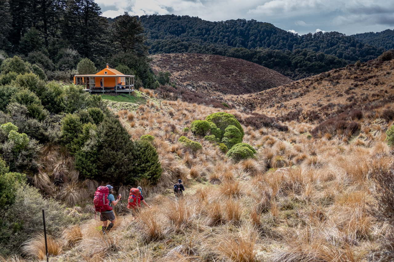 Approaching Tussock Hut