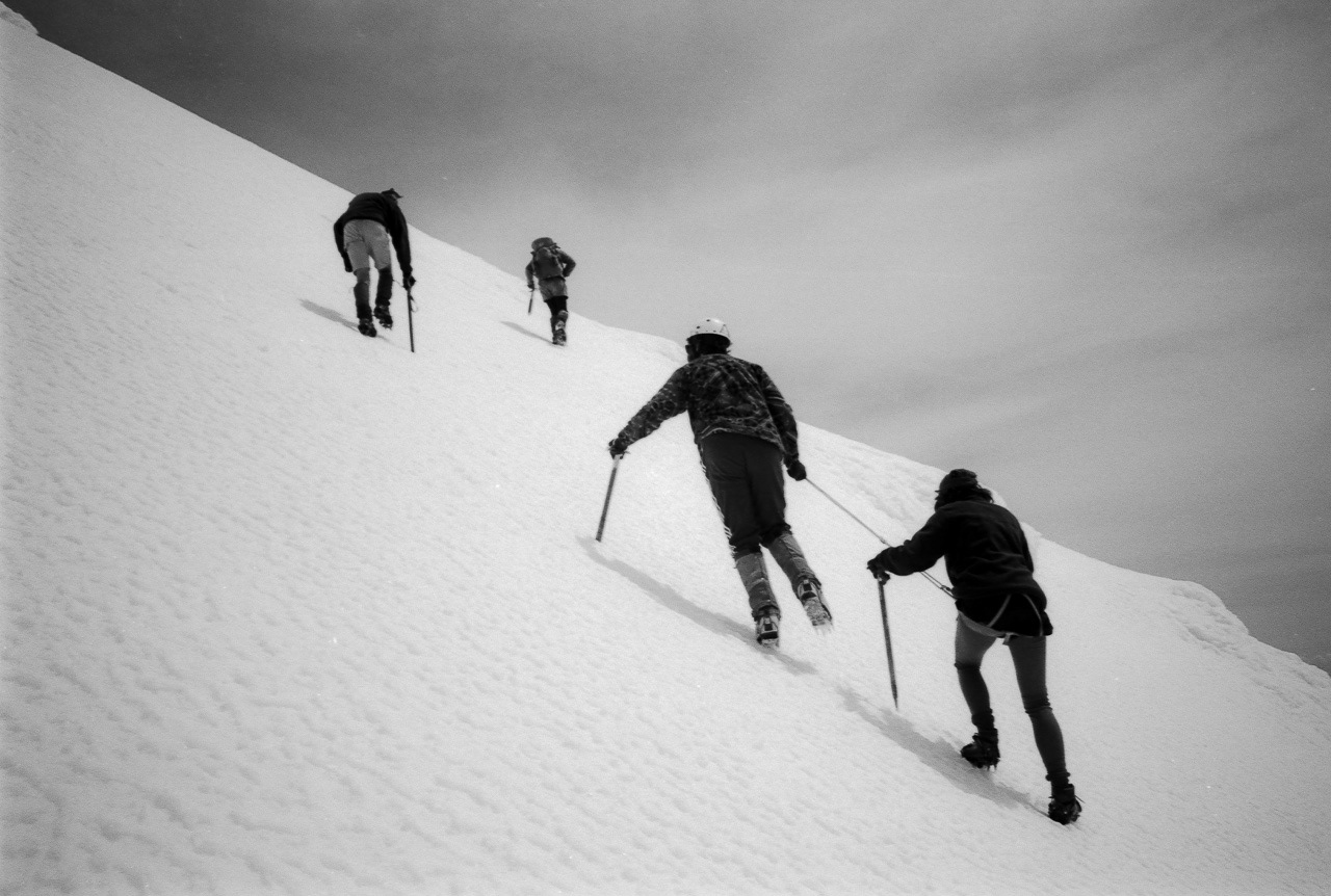 Novice Climbers, Mt Taranaki