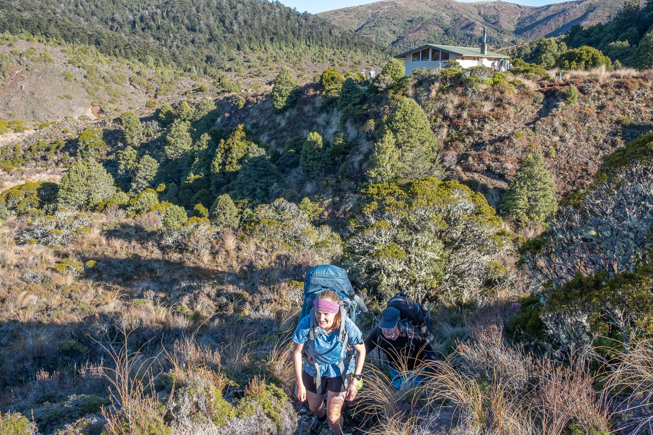 Leaving Waipakihi Hut