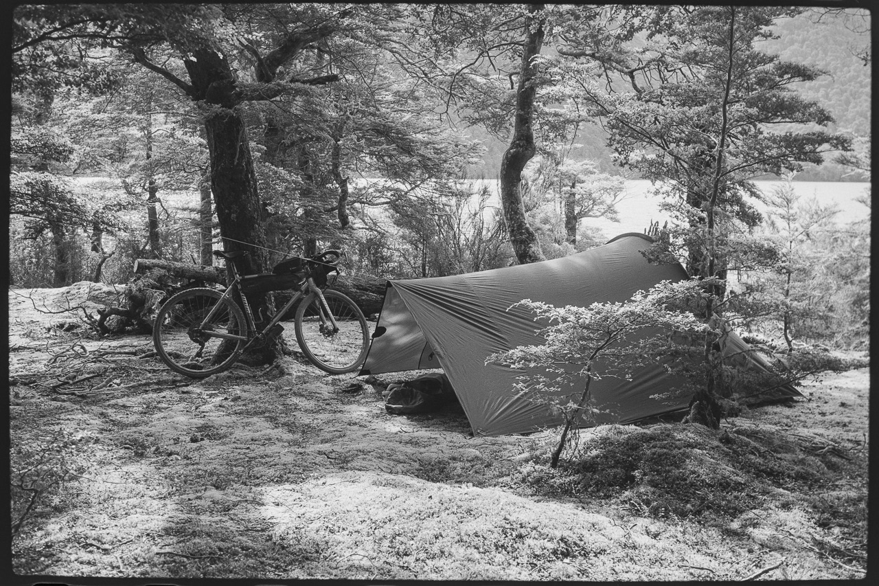 Camping by South Mavora Lake.