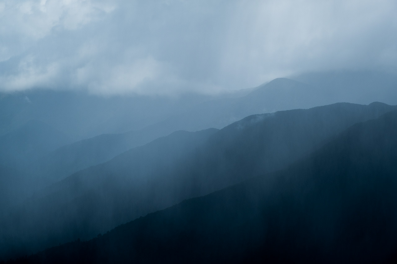 Rainstorm, Tararua Ranges