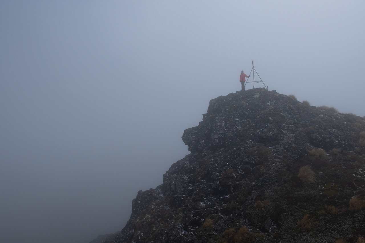 North Kaweka in the mist