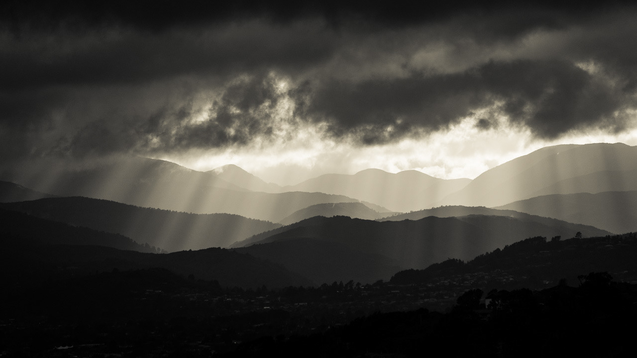 Tararua Ranges from Upper Hutt