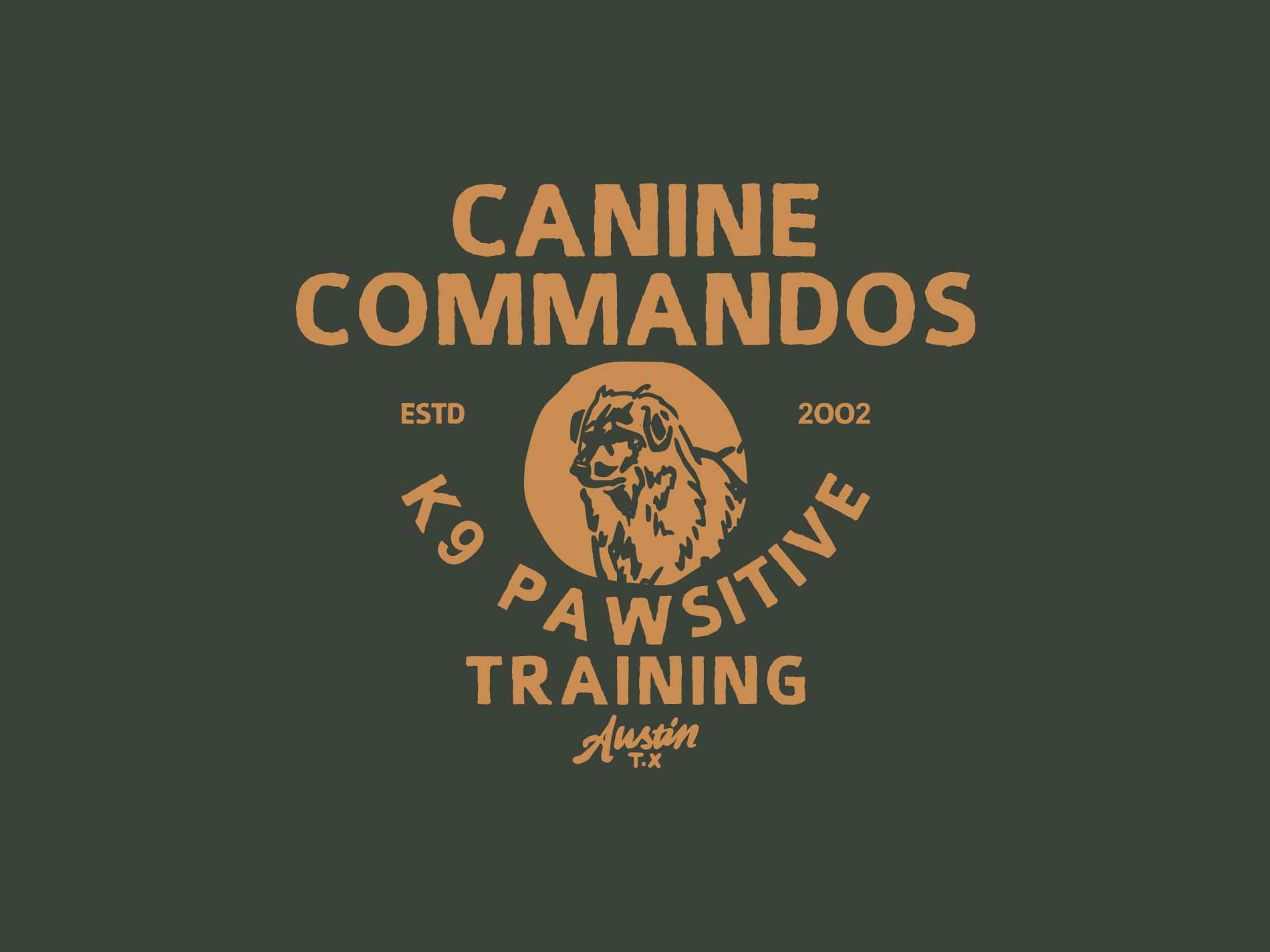 Mr. Rust Logo Luthfi Works - Canine Commandos