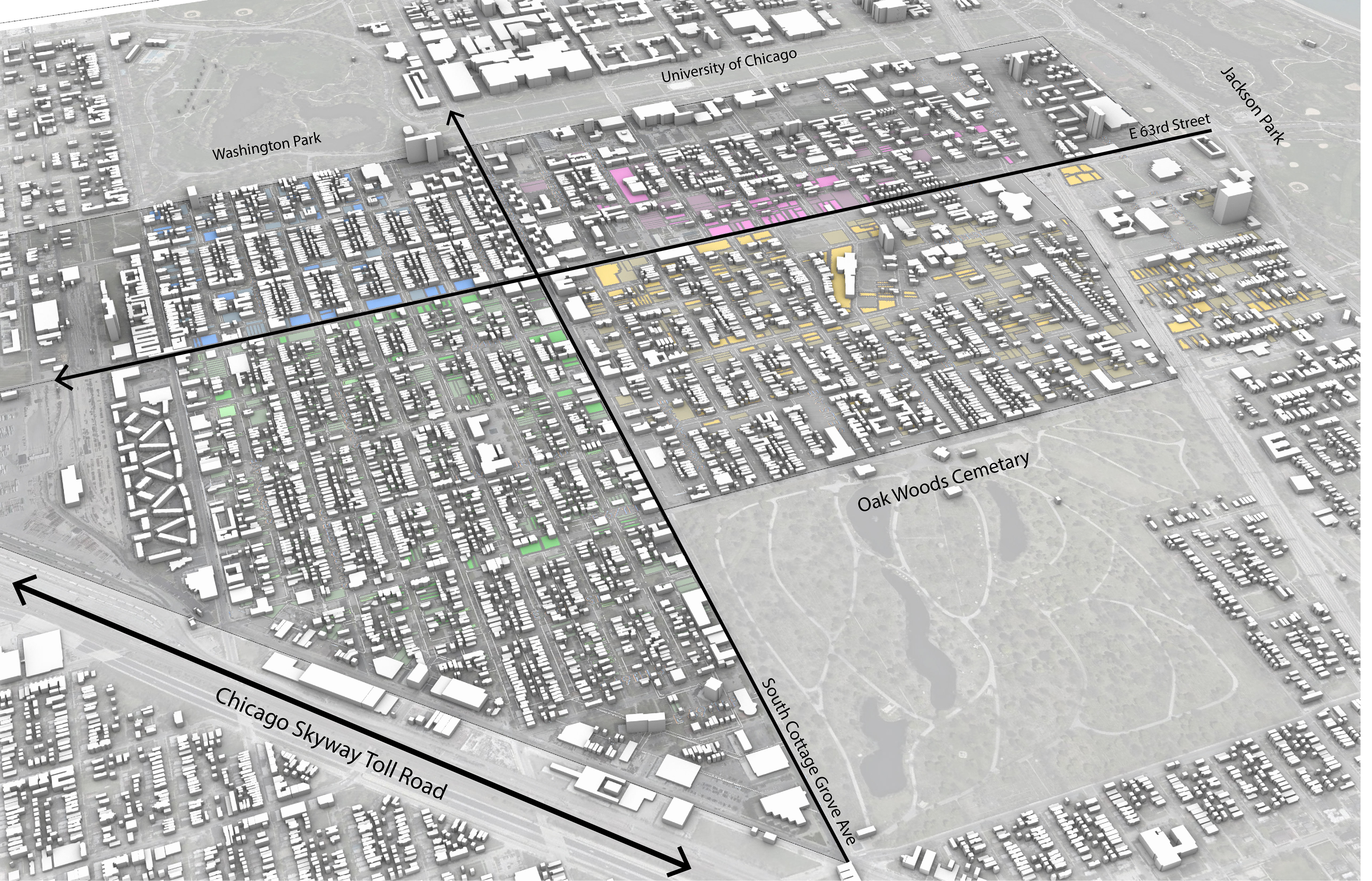 Vacant Lots in each quad