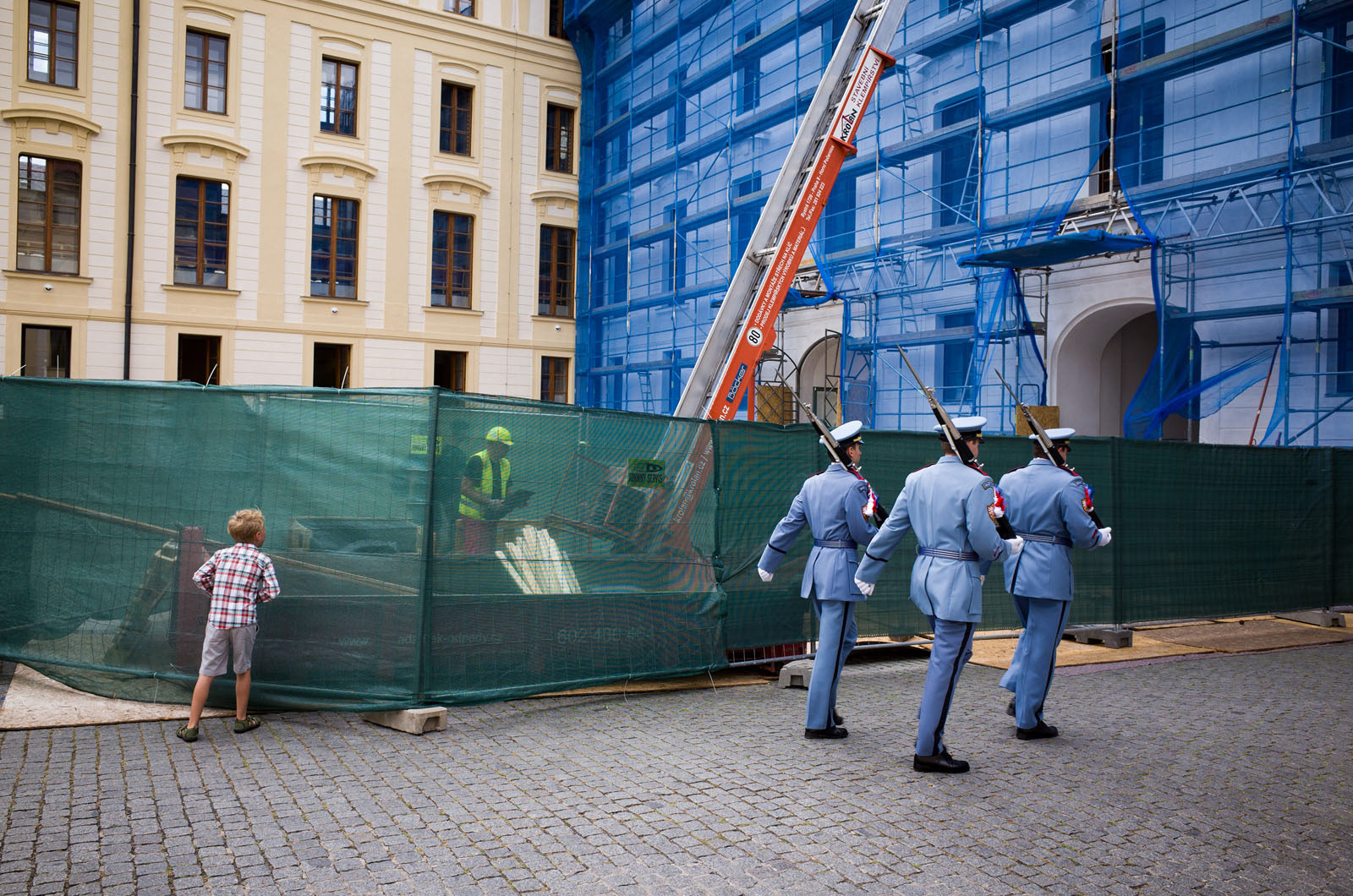 Moment in Blue, Prague, Czech Republic