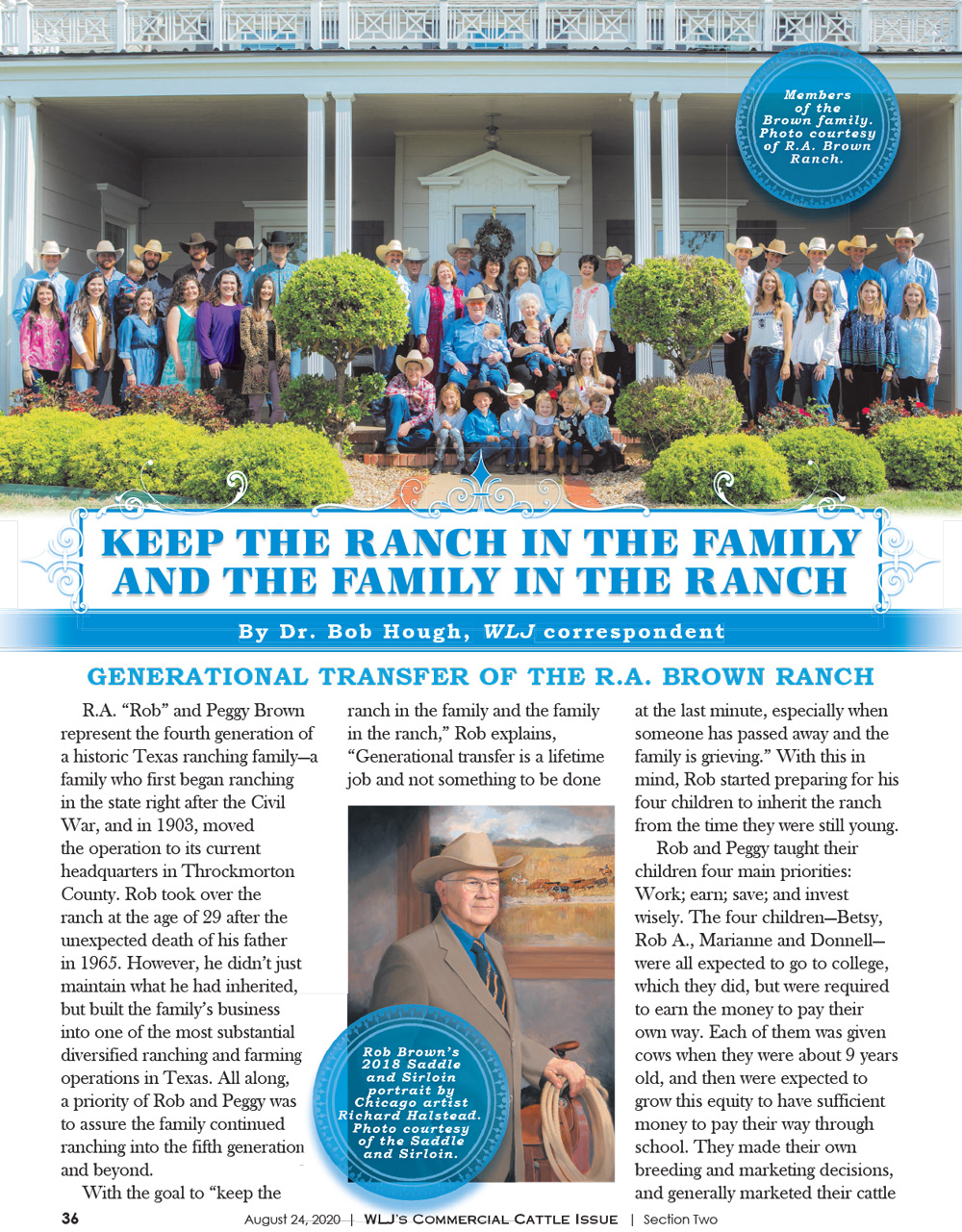 2020 Commercial Cattle Magazine - Editorial Layout