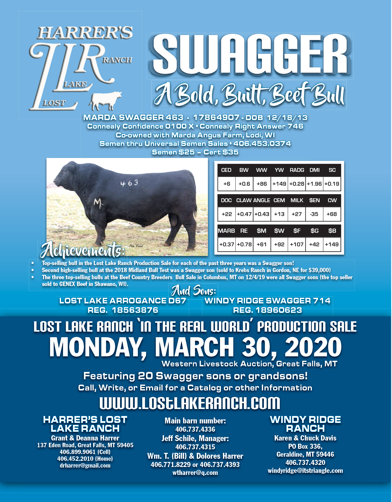 2020 Bull Guide Magazine - Full page ad design