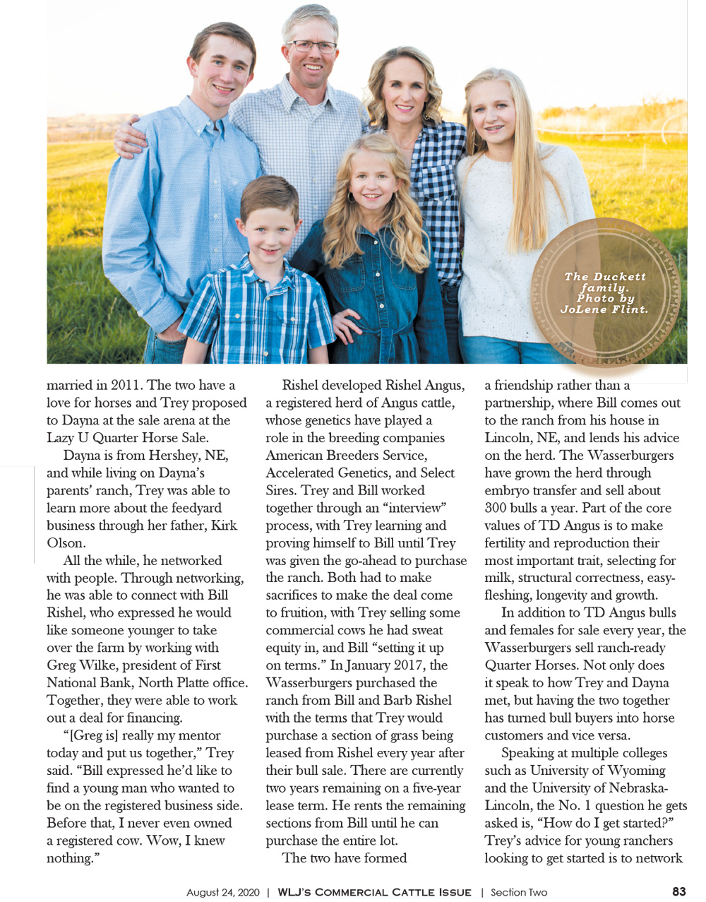 2020 Commercial Cattle Magazine - Editorial Layout