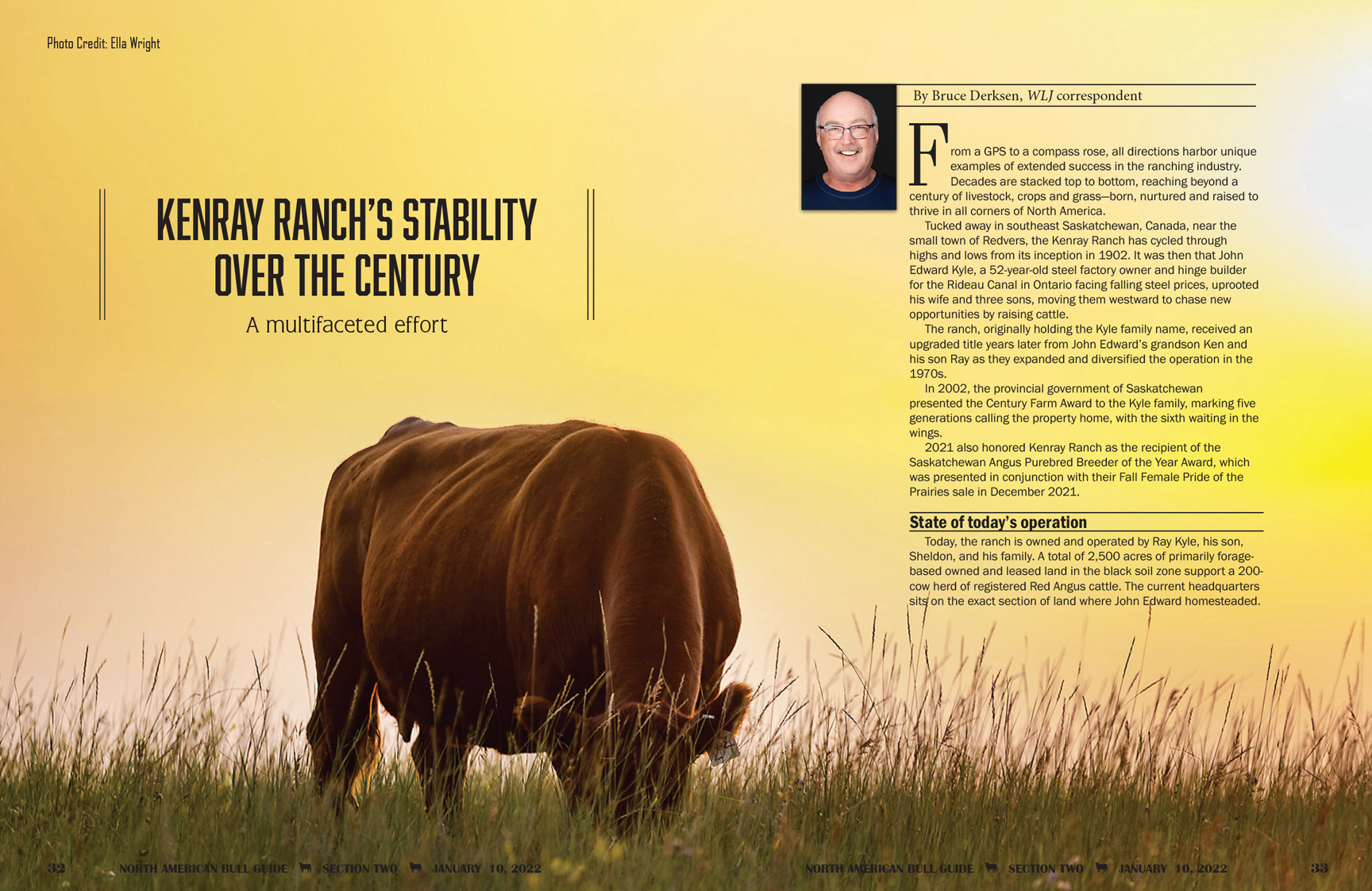 2022 Bull Guide Magazine - Editorial Design