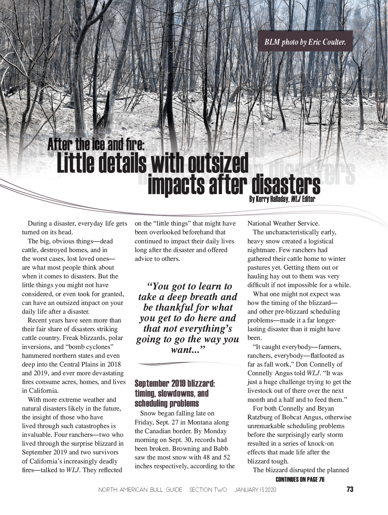 2020 Bull Guide Magazine - Editorial Layout